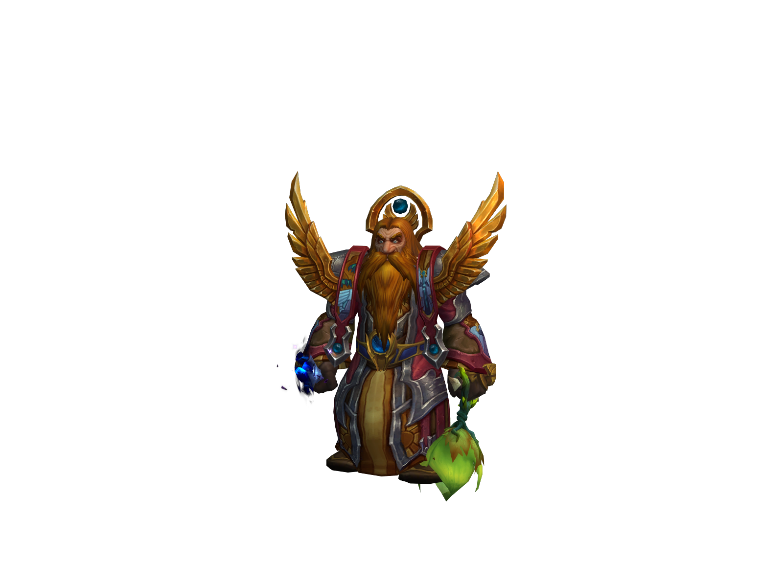 Wolly 3D character render