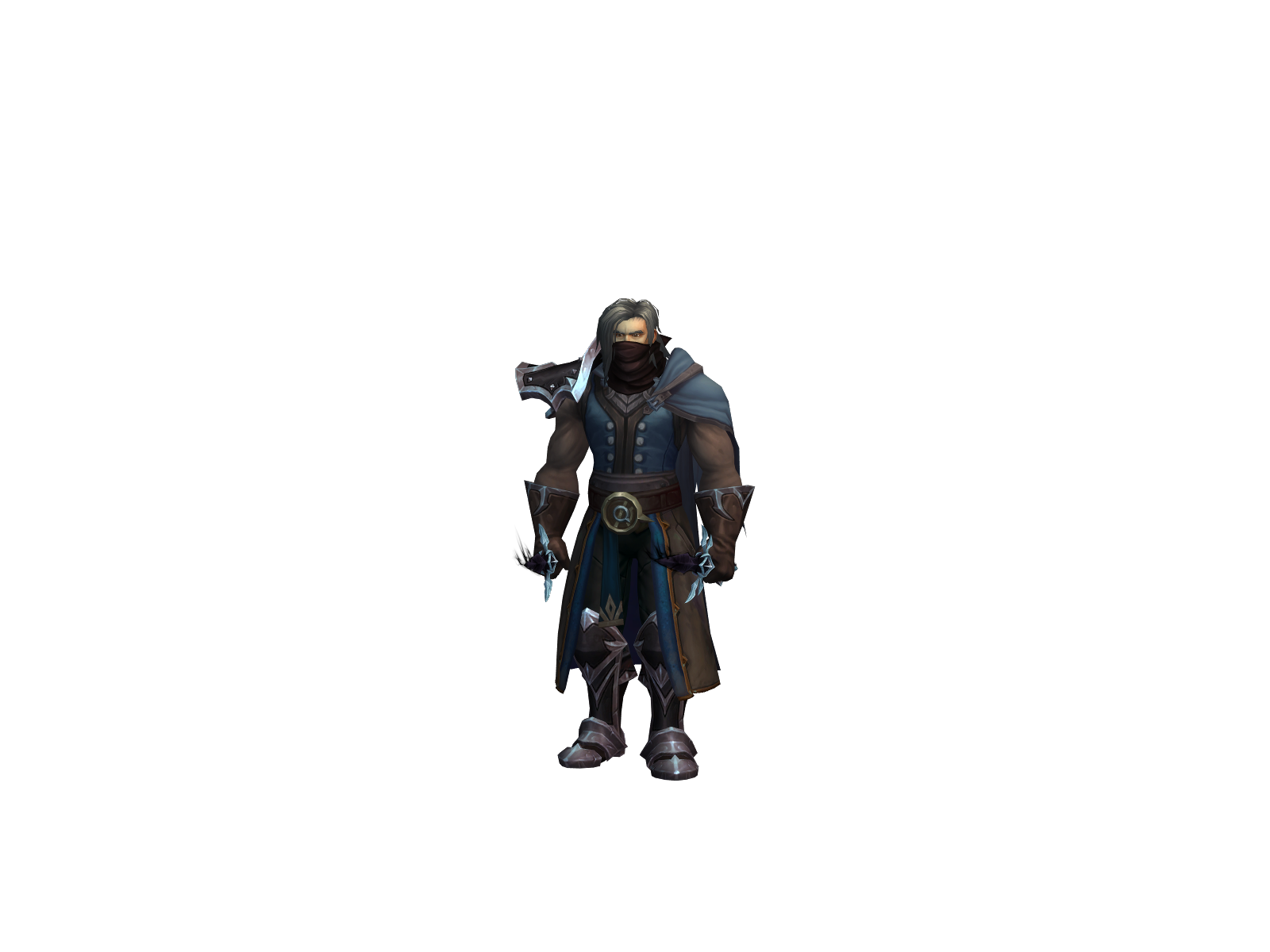 Carlos 3D character render