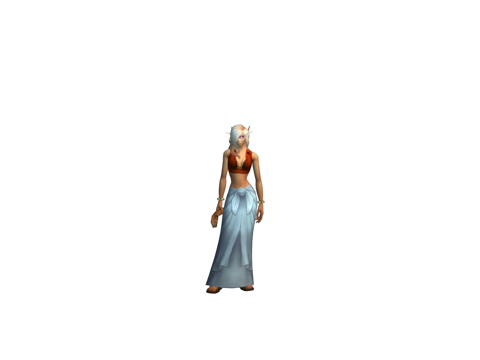 Elouise 3D character render