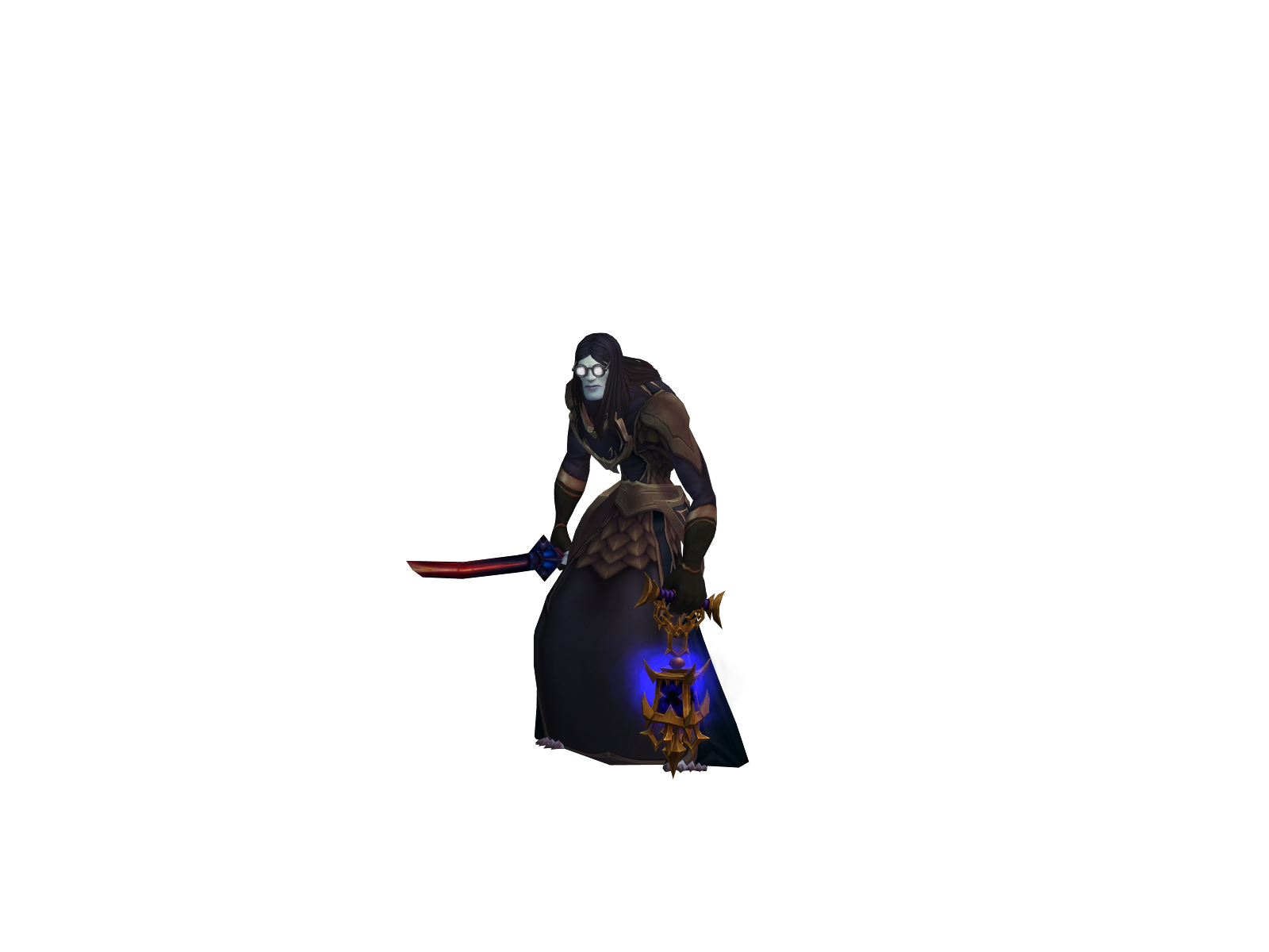 Lauge 3D character render