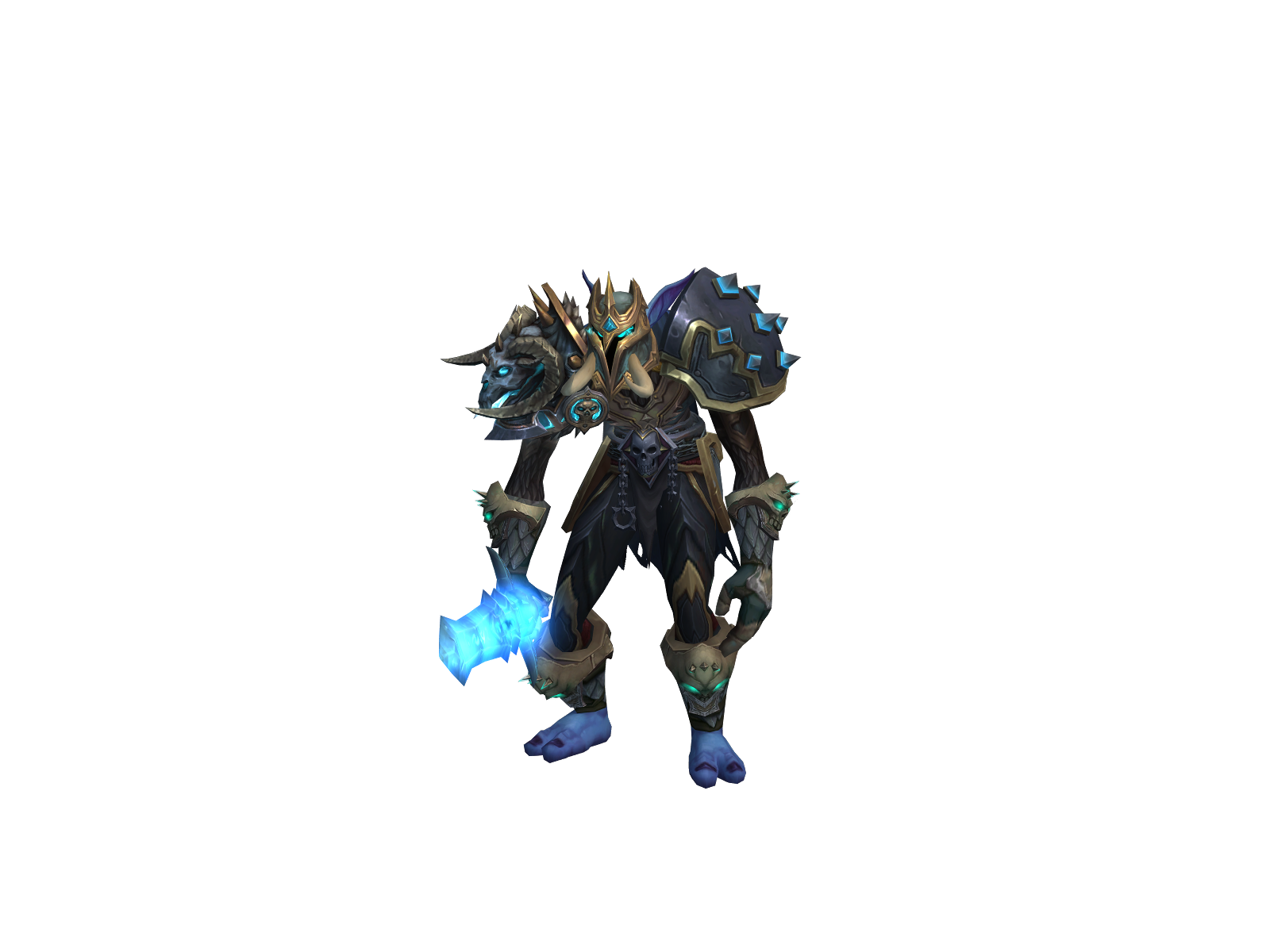 Gohlo 3D character render