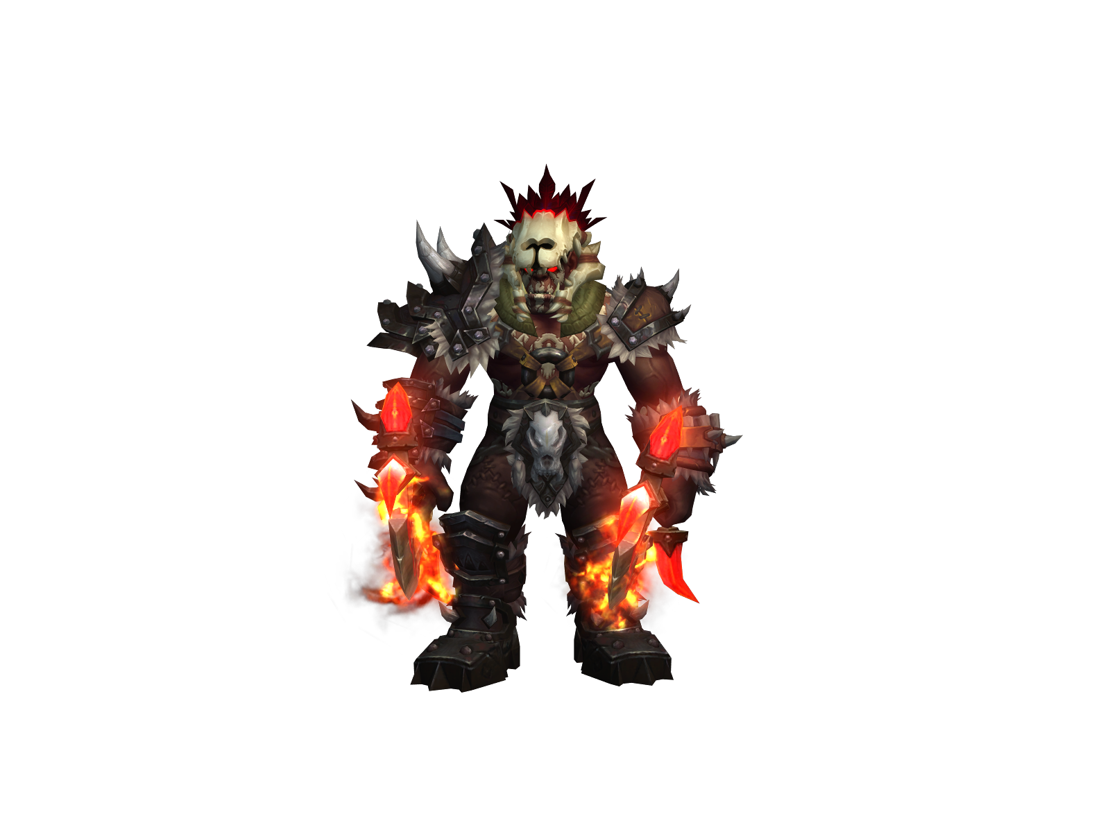 Morgok 3D character render