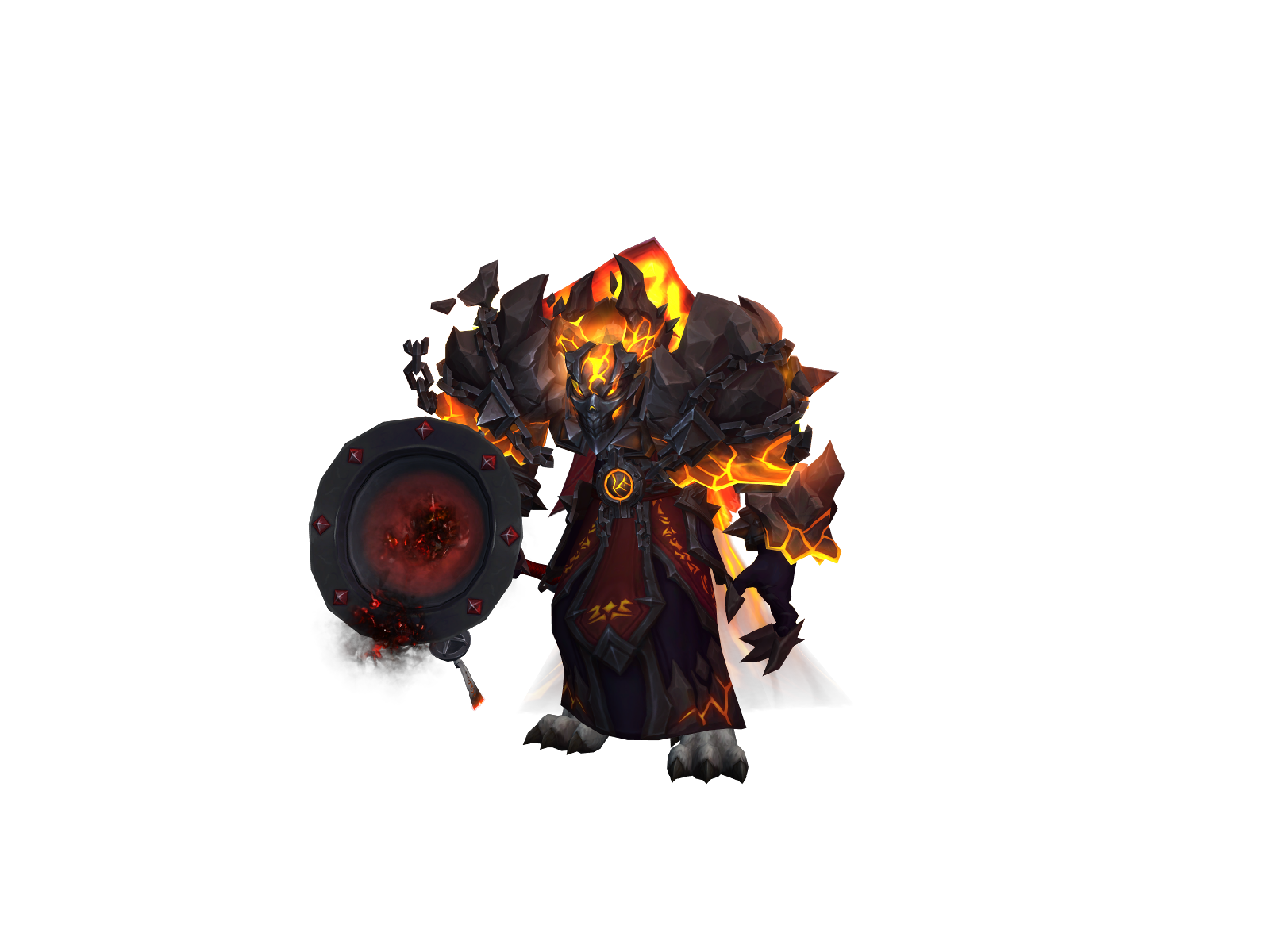 Aldraxious 3D character render