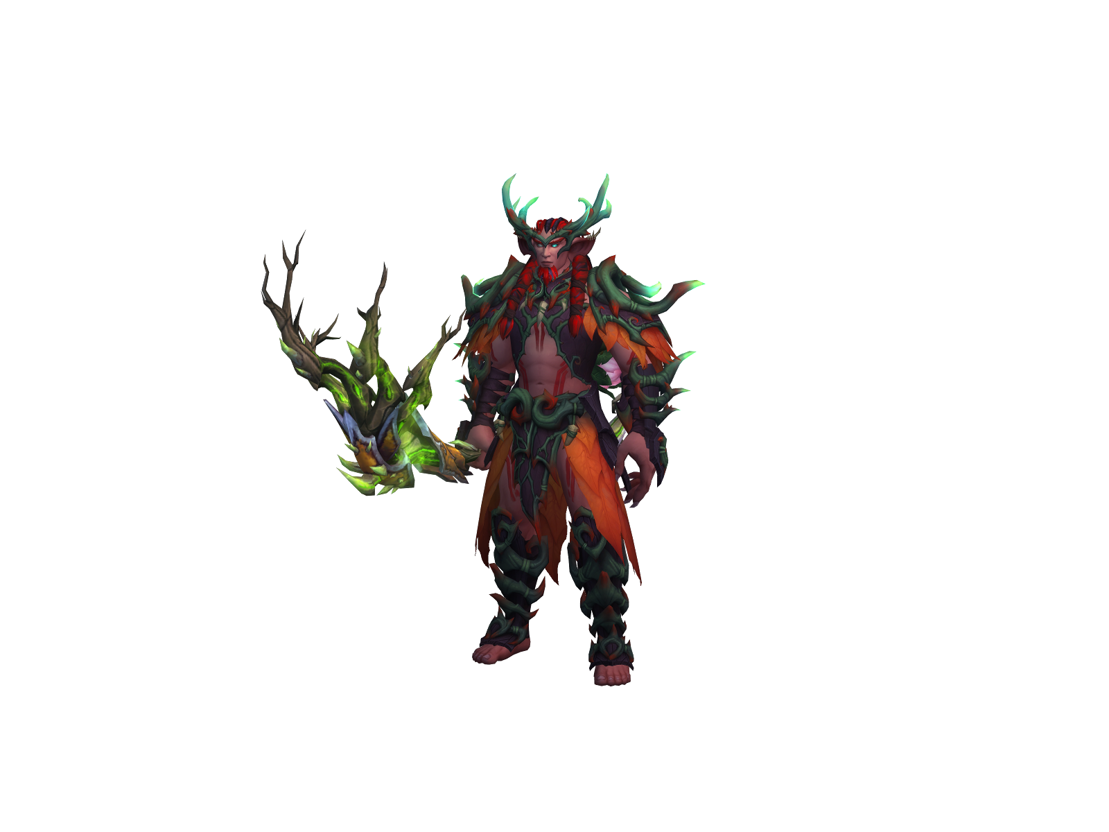 Rootwarden 3D character render