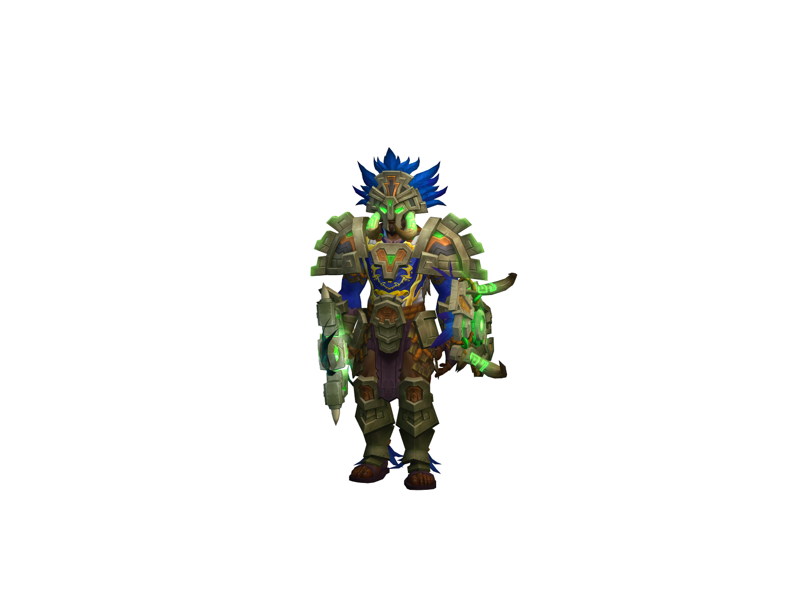 Fordragon 3D character render