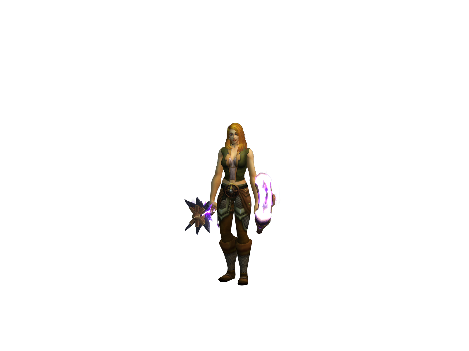 Obvious 3D character render