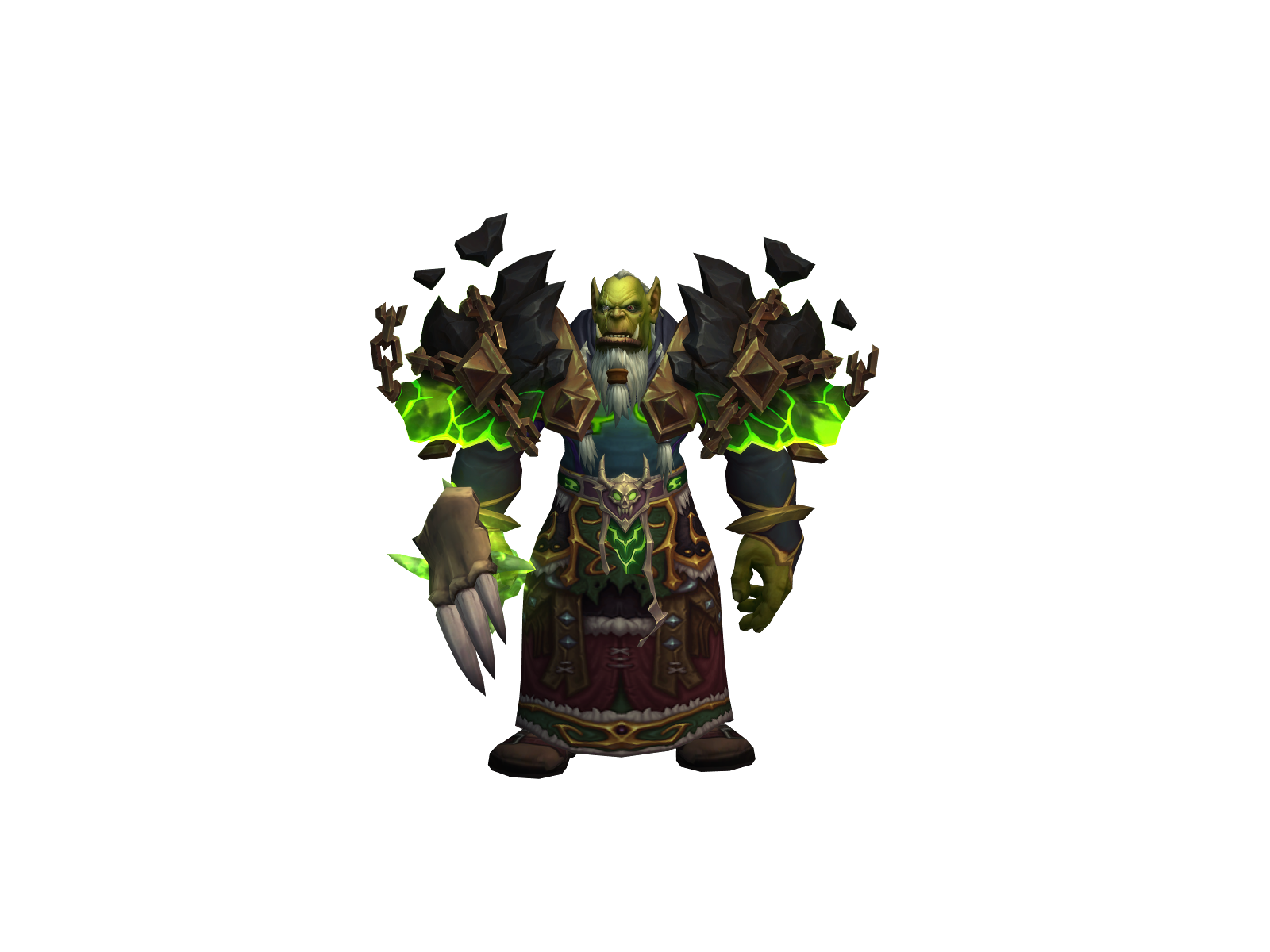 Dérentis 3D character render