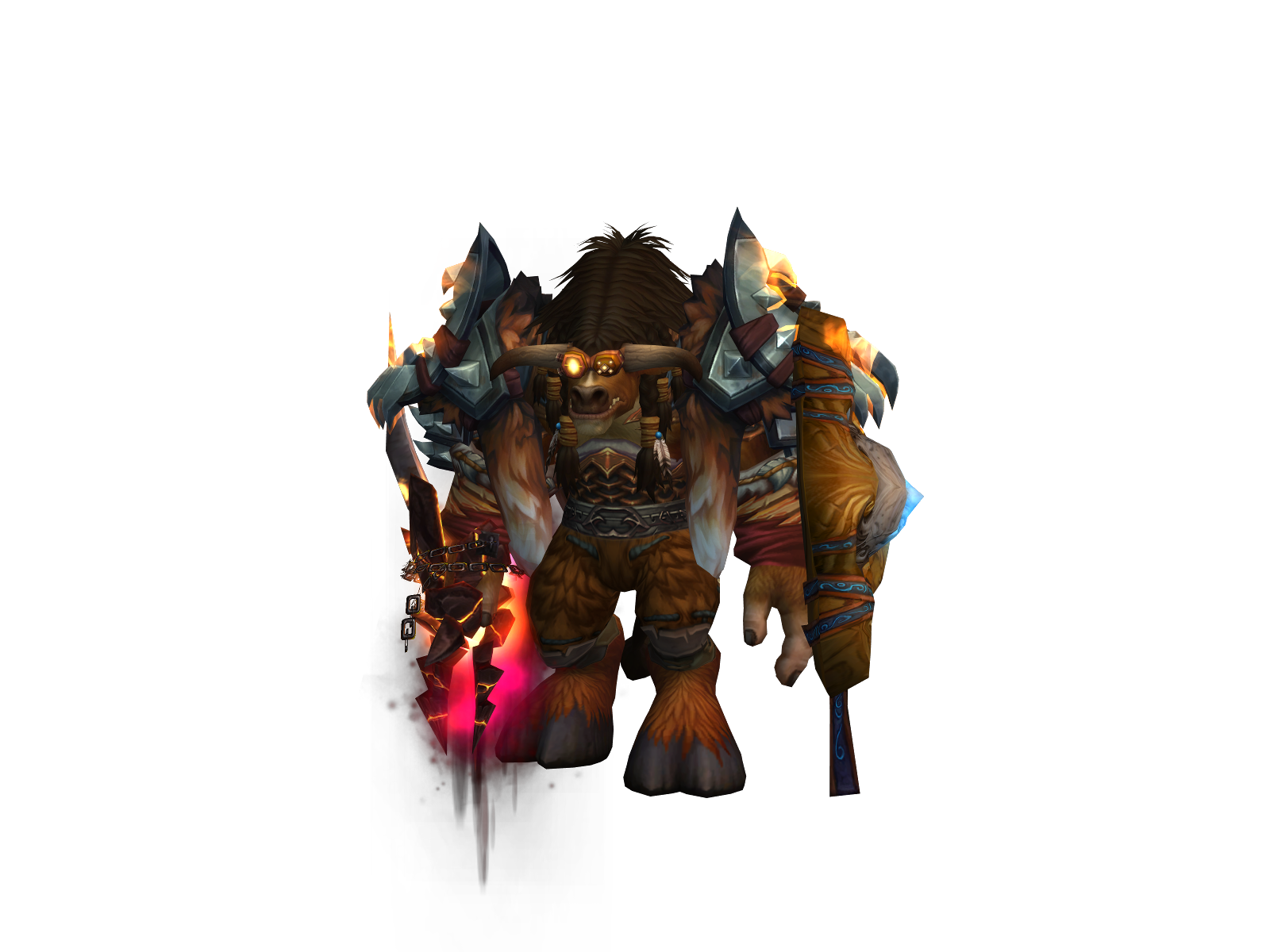 Schamius 3D character render