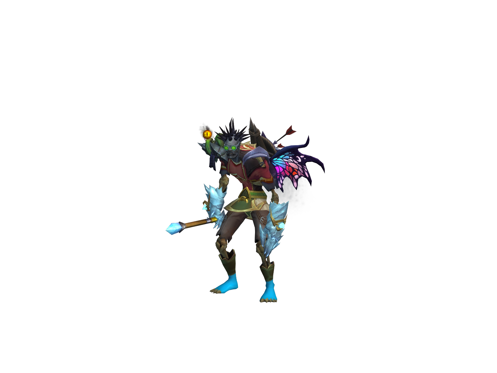 Zarakul 3D character render