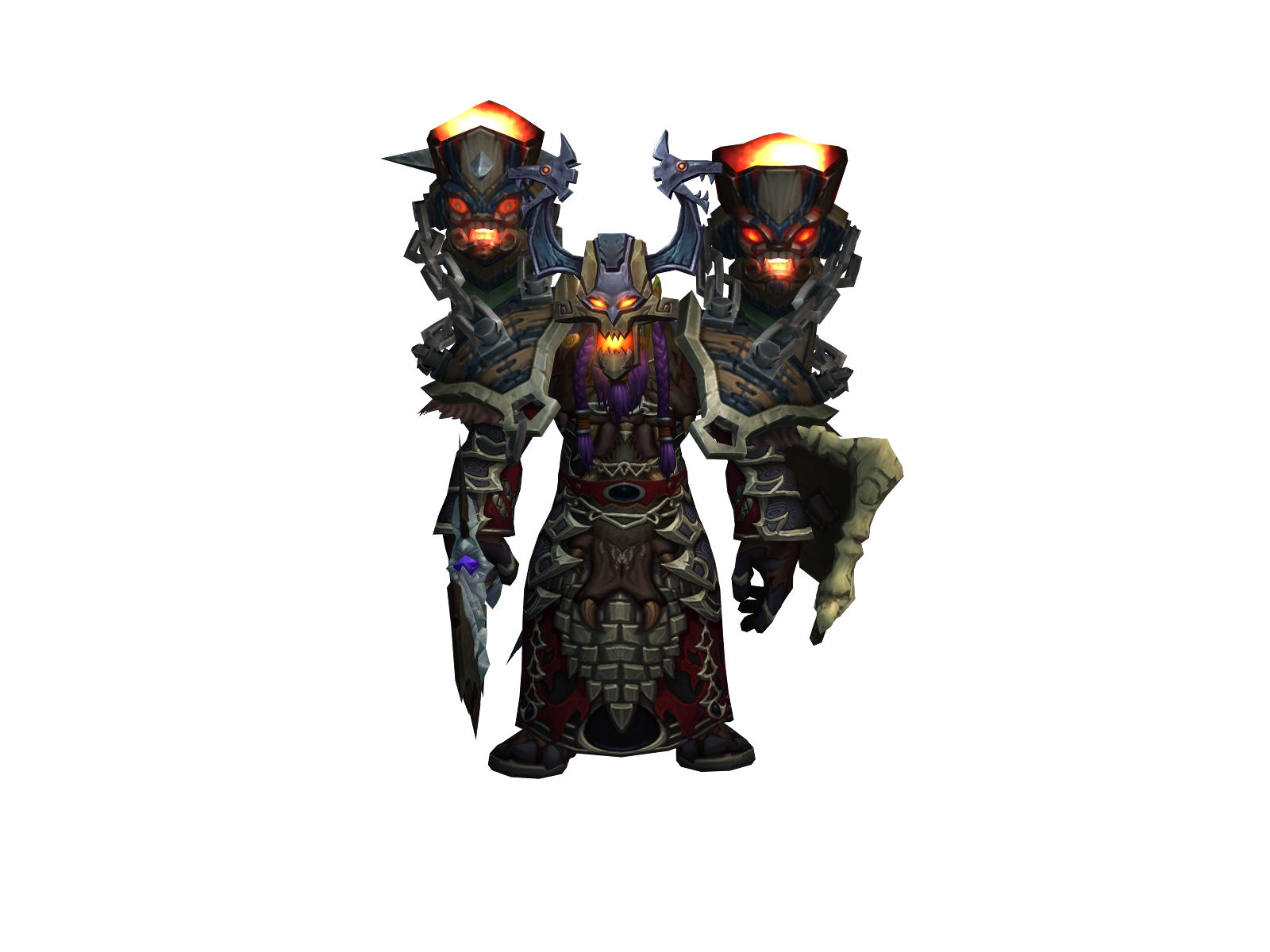 Êxôrzist 3D character render