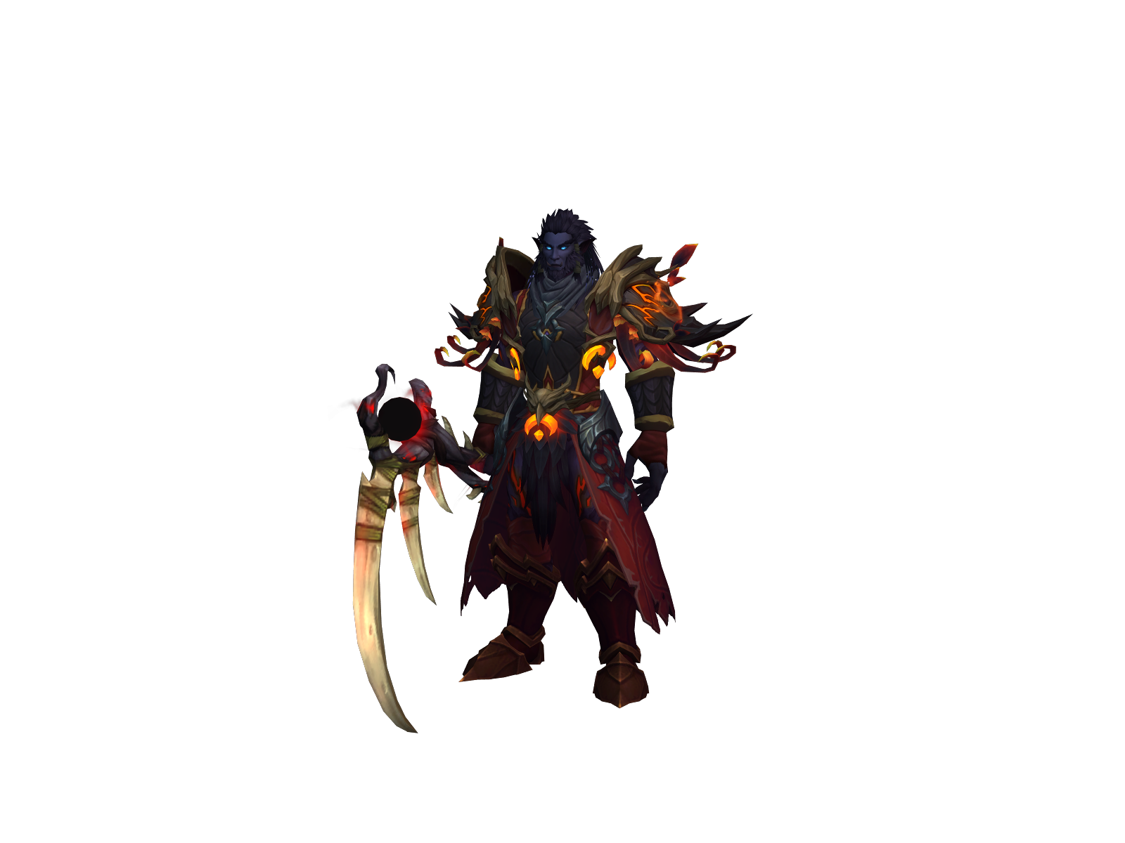 Dèrentis 3D character render