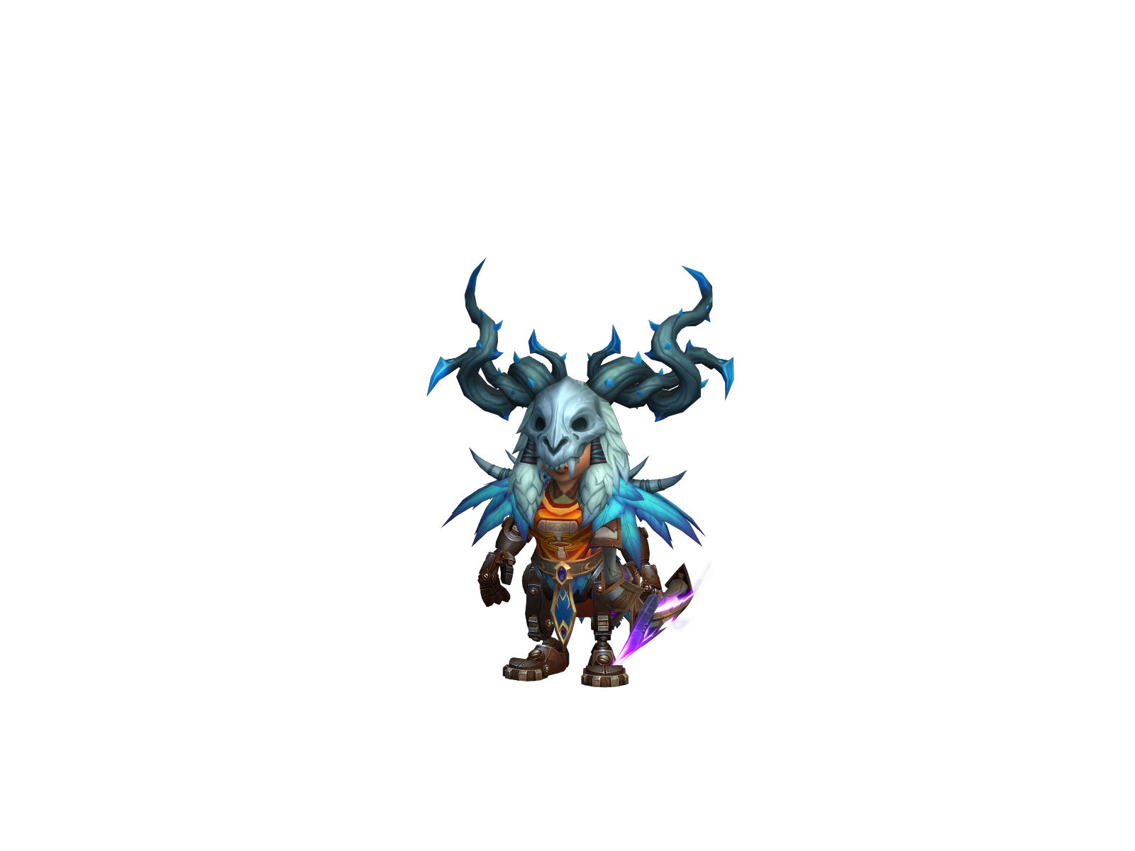 Robertina 3D character render