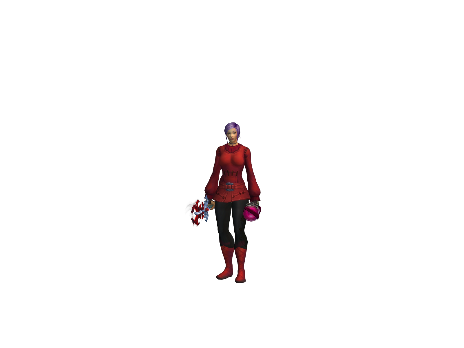 Frimas 3D character render