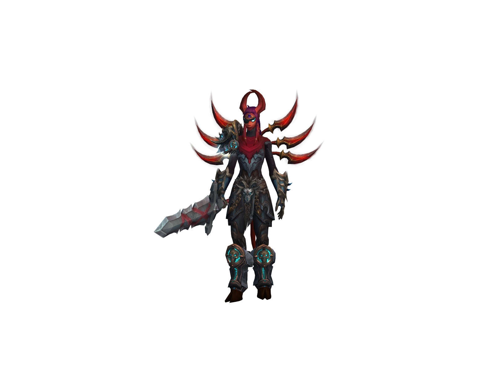 Morphallus 3D character render
