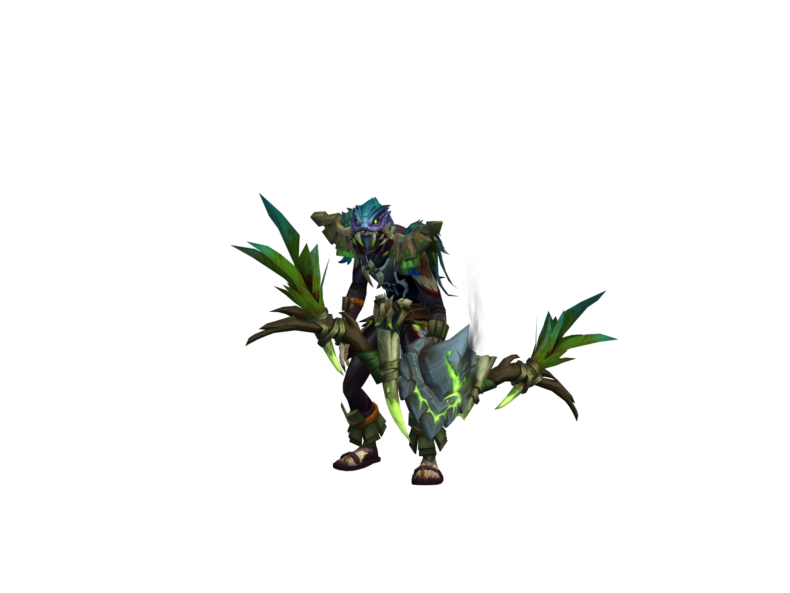 Predatorix 3D character render