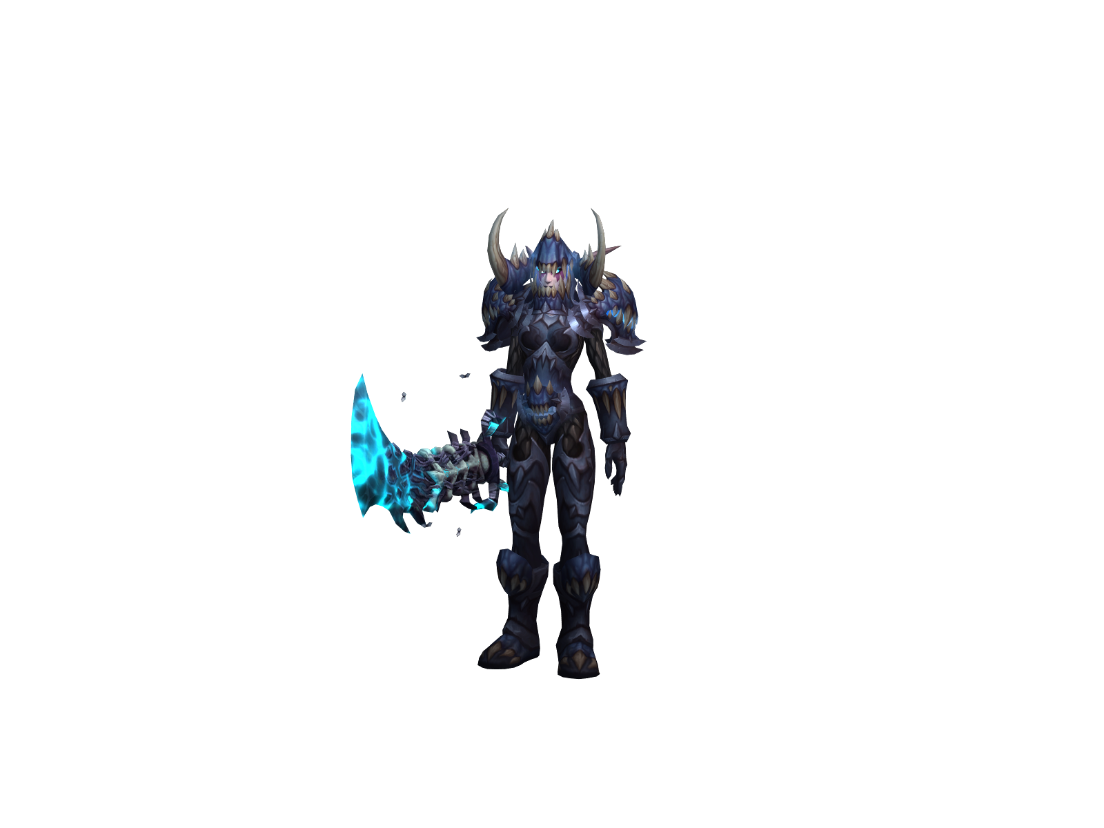 Xélania 3D character render