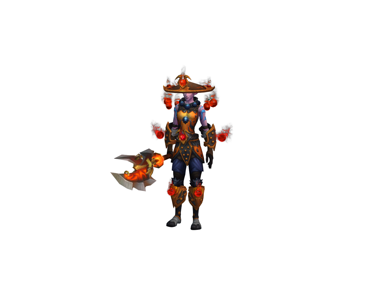 Wicked 3D character render