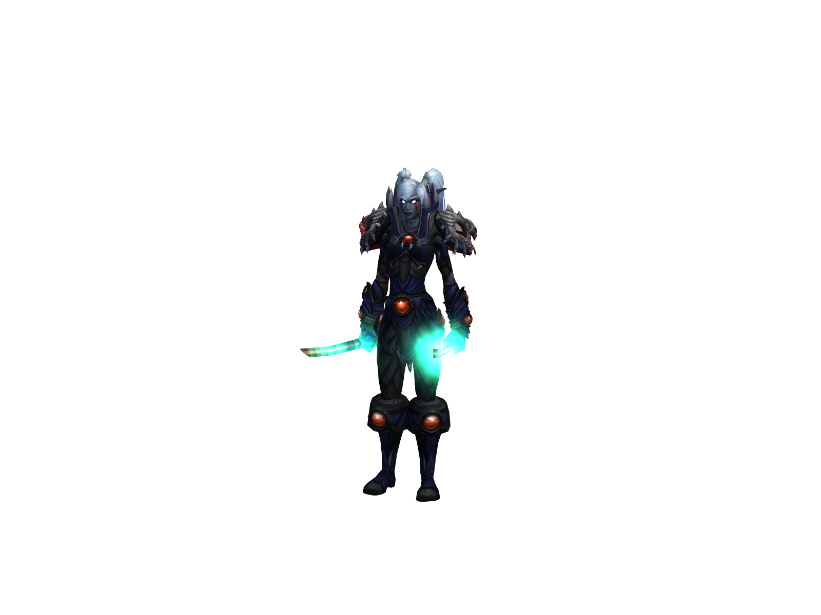 Bérine 3D character render