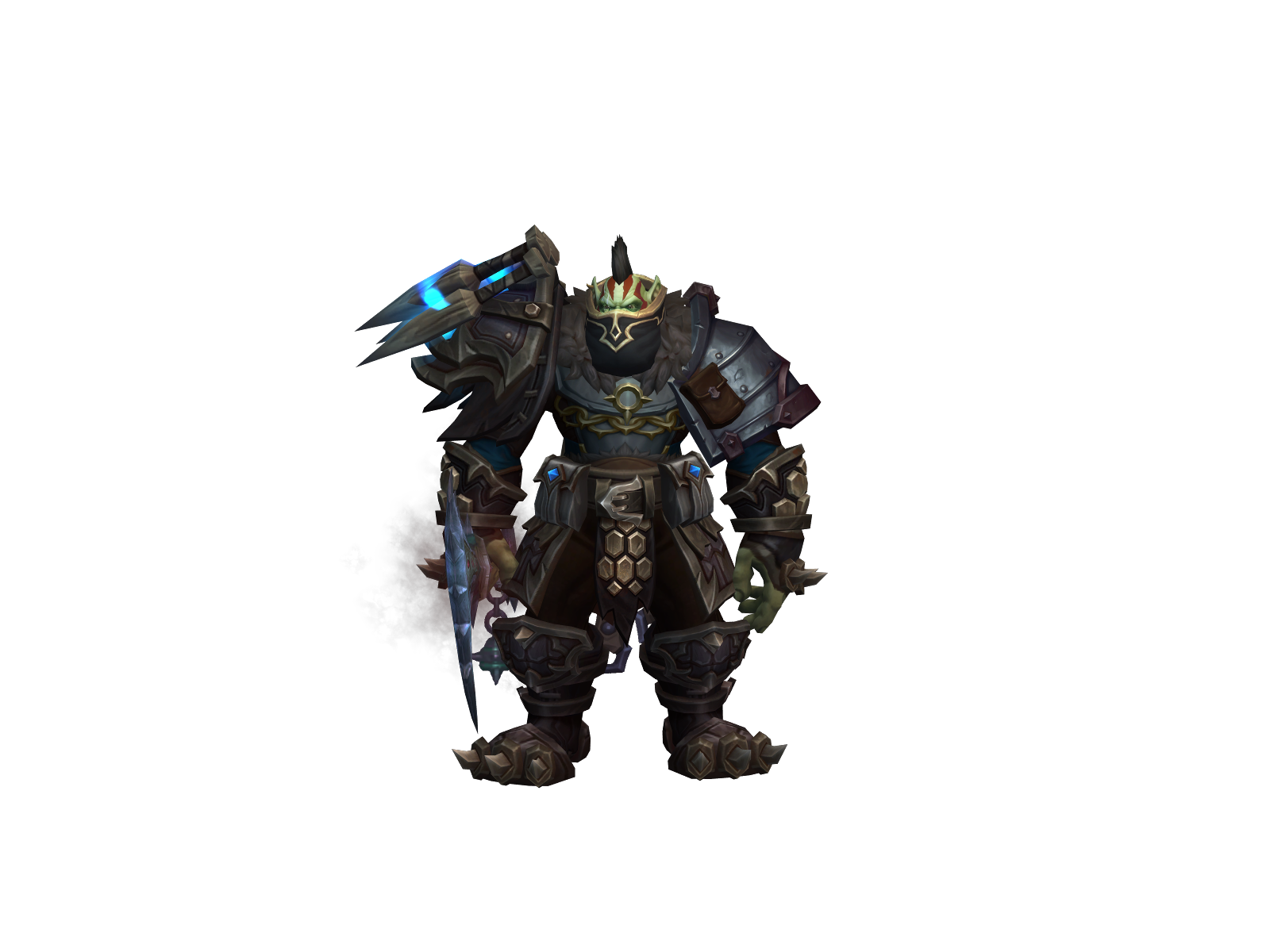 Crodorg 3D character render