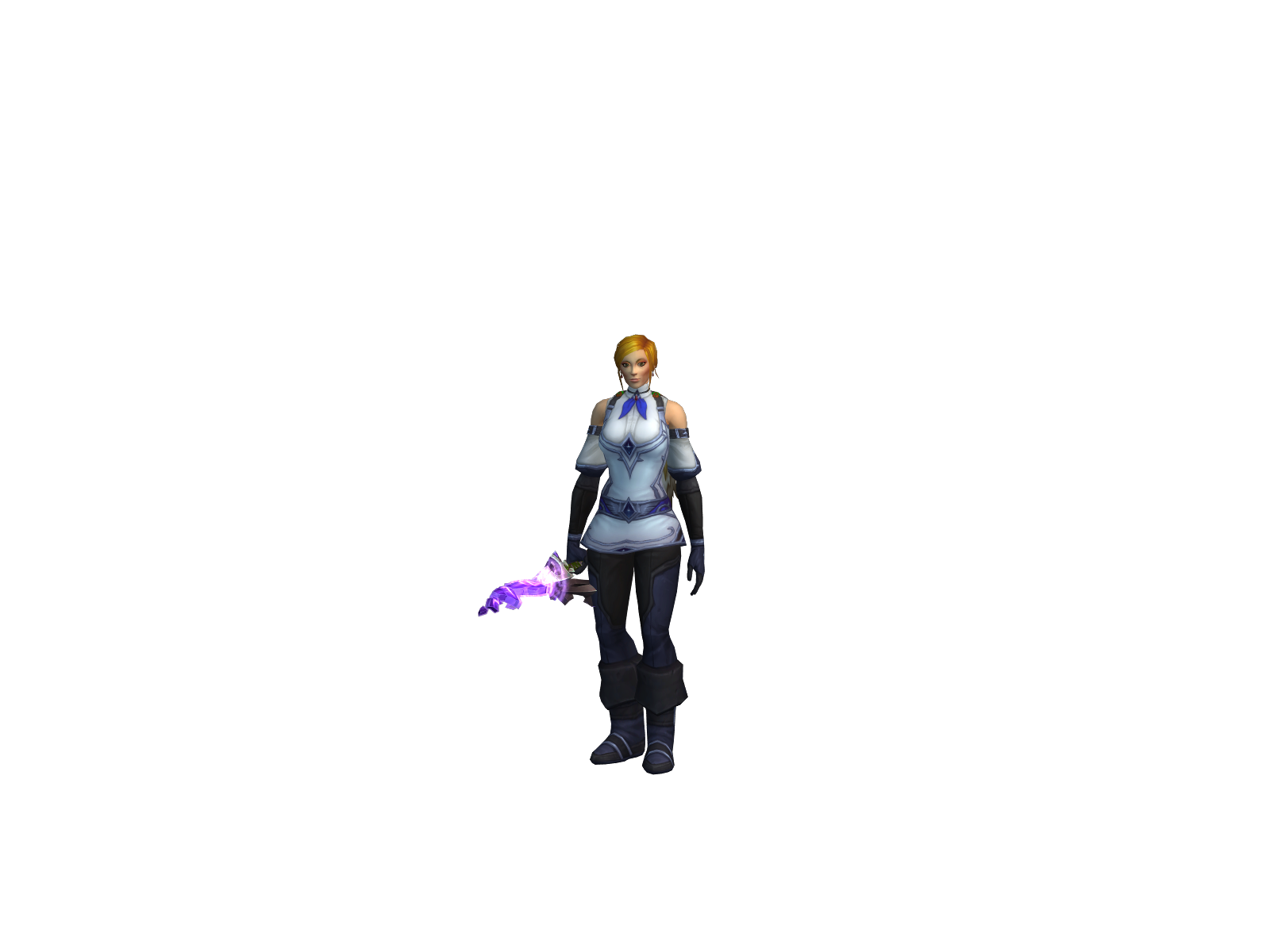 Eveal 3D character render