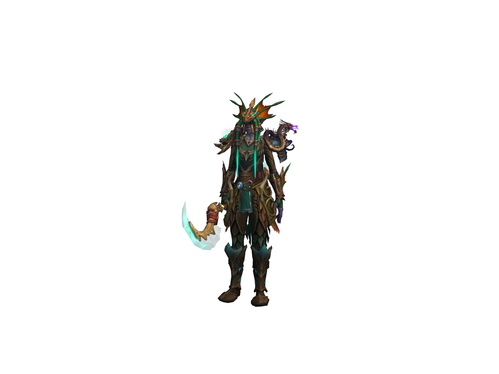 Slîm 3D character render