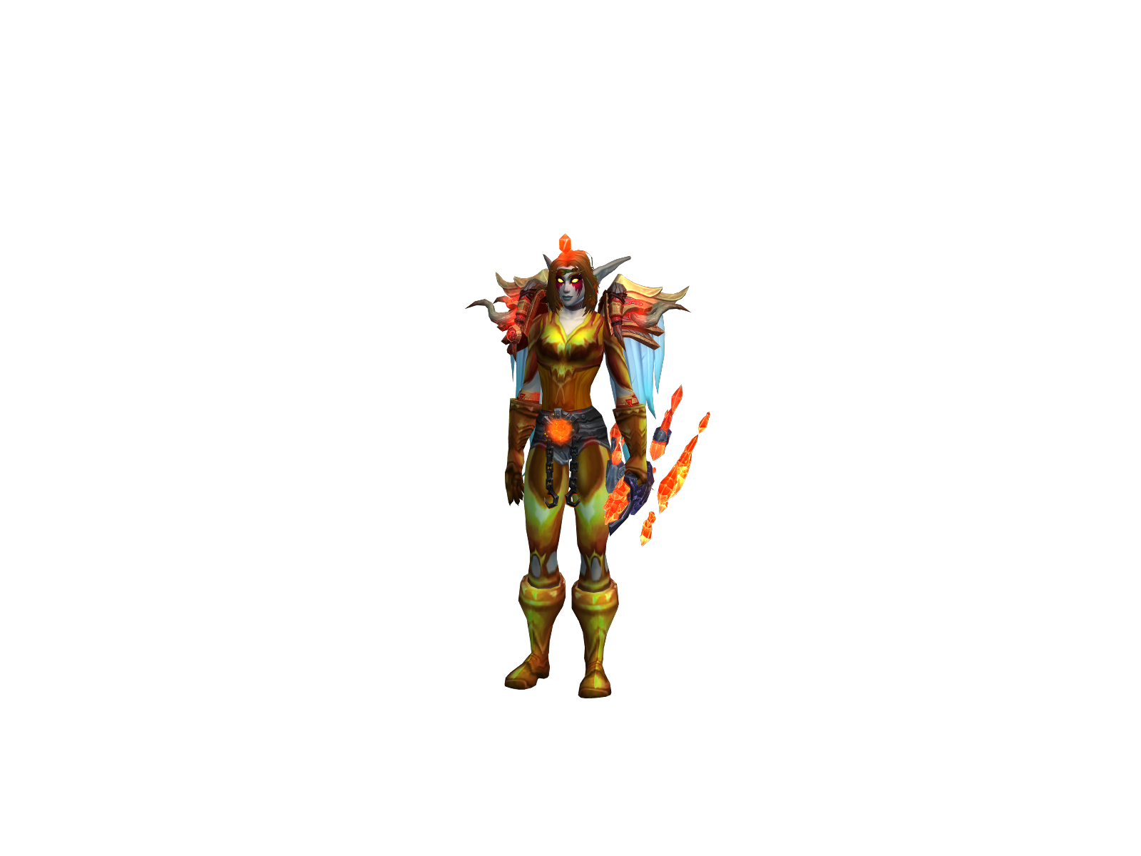 Fireline 3D character render