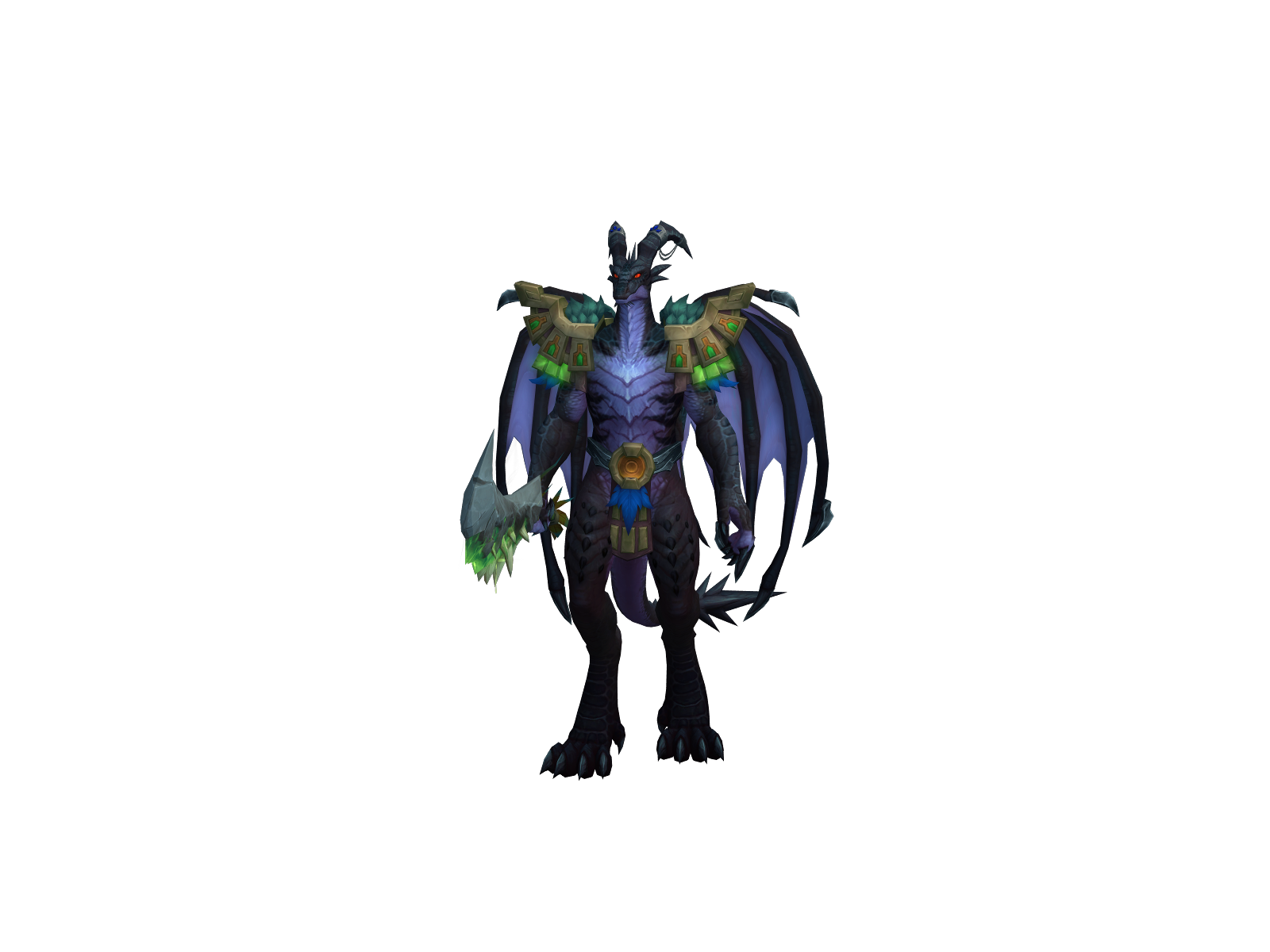 Krøkmøu 3D character render