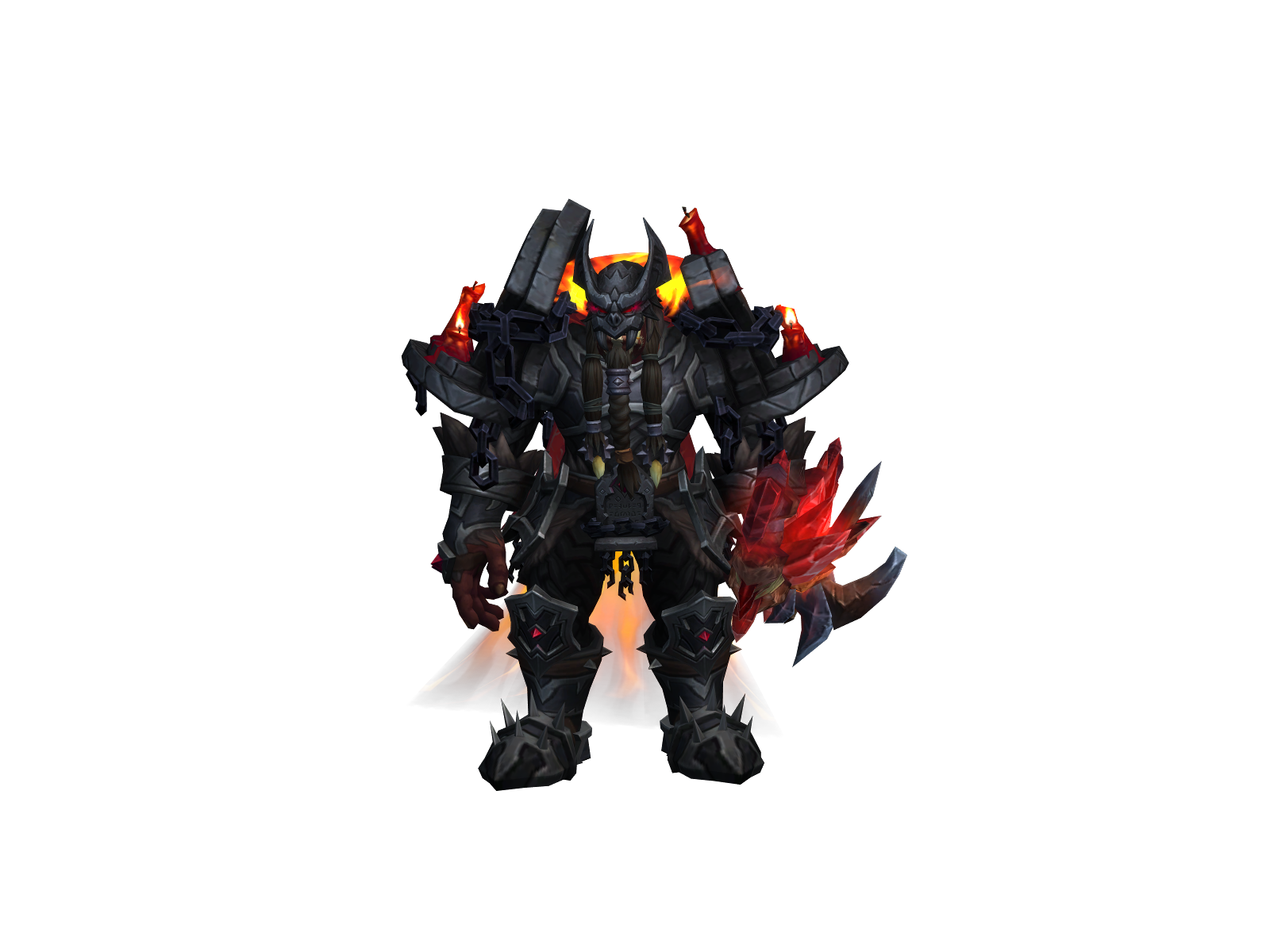 Thrul 3D character render