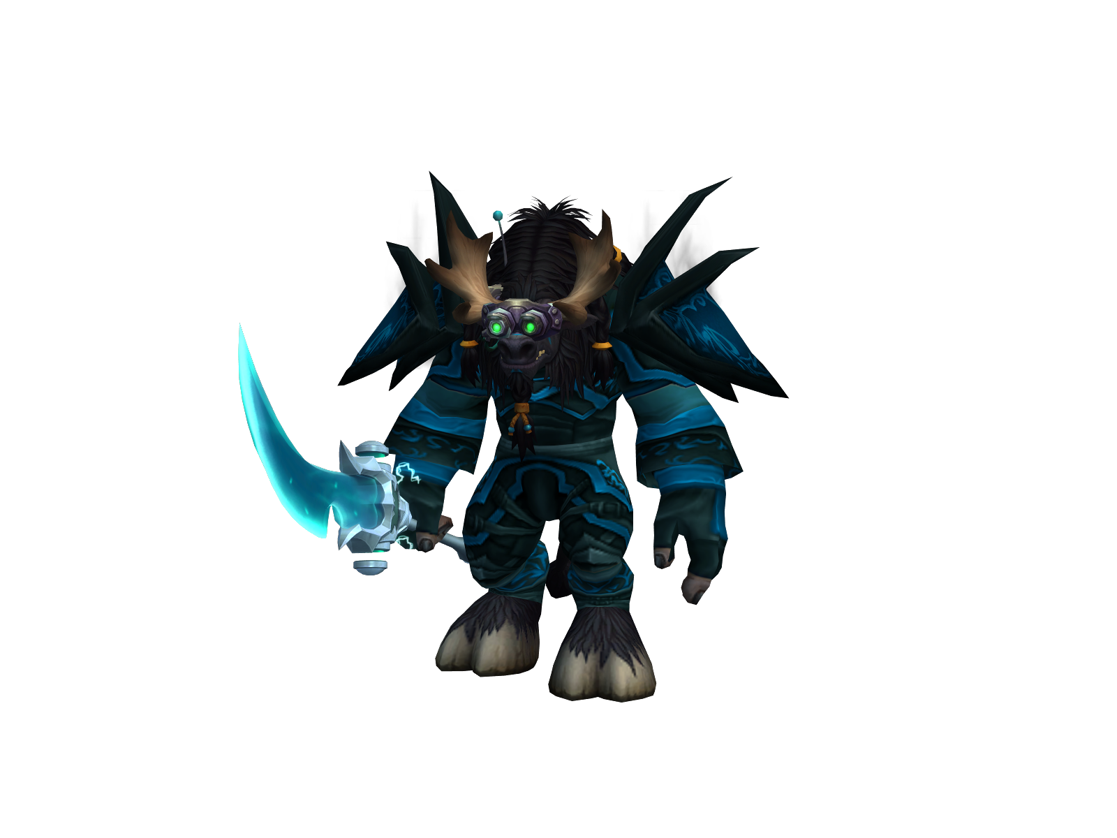 Mobb 3D character render