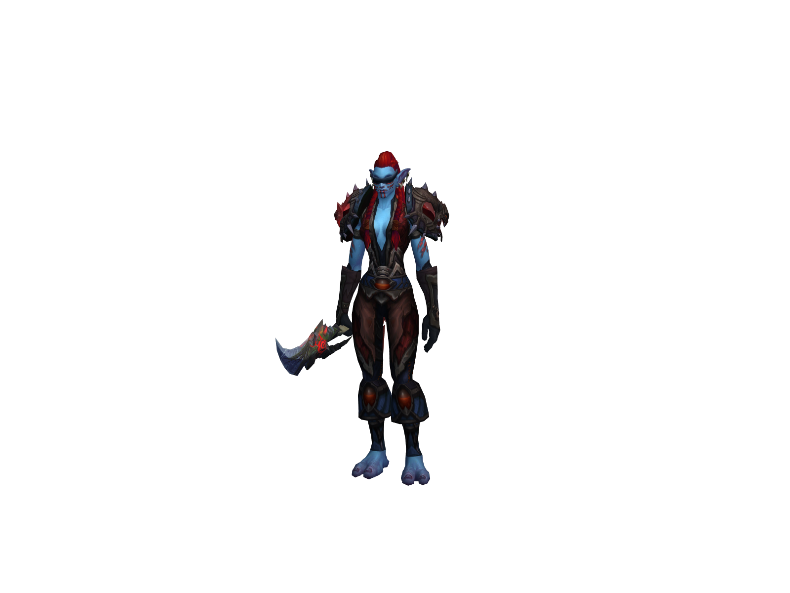 Xdrood 3D character render