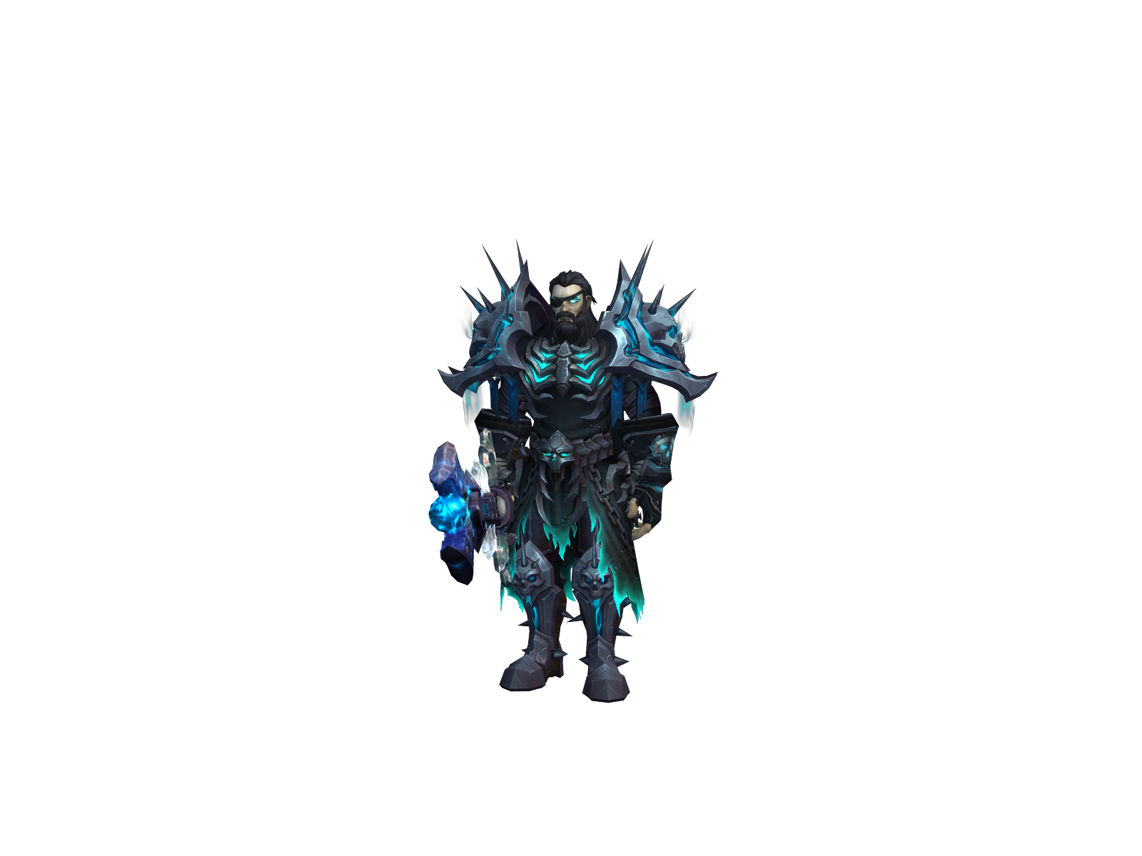 Bouraud 3D character render