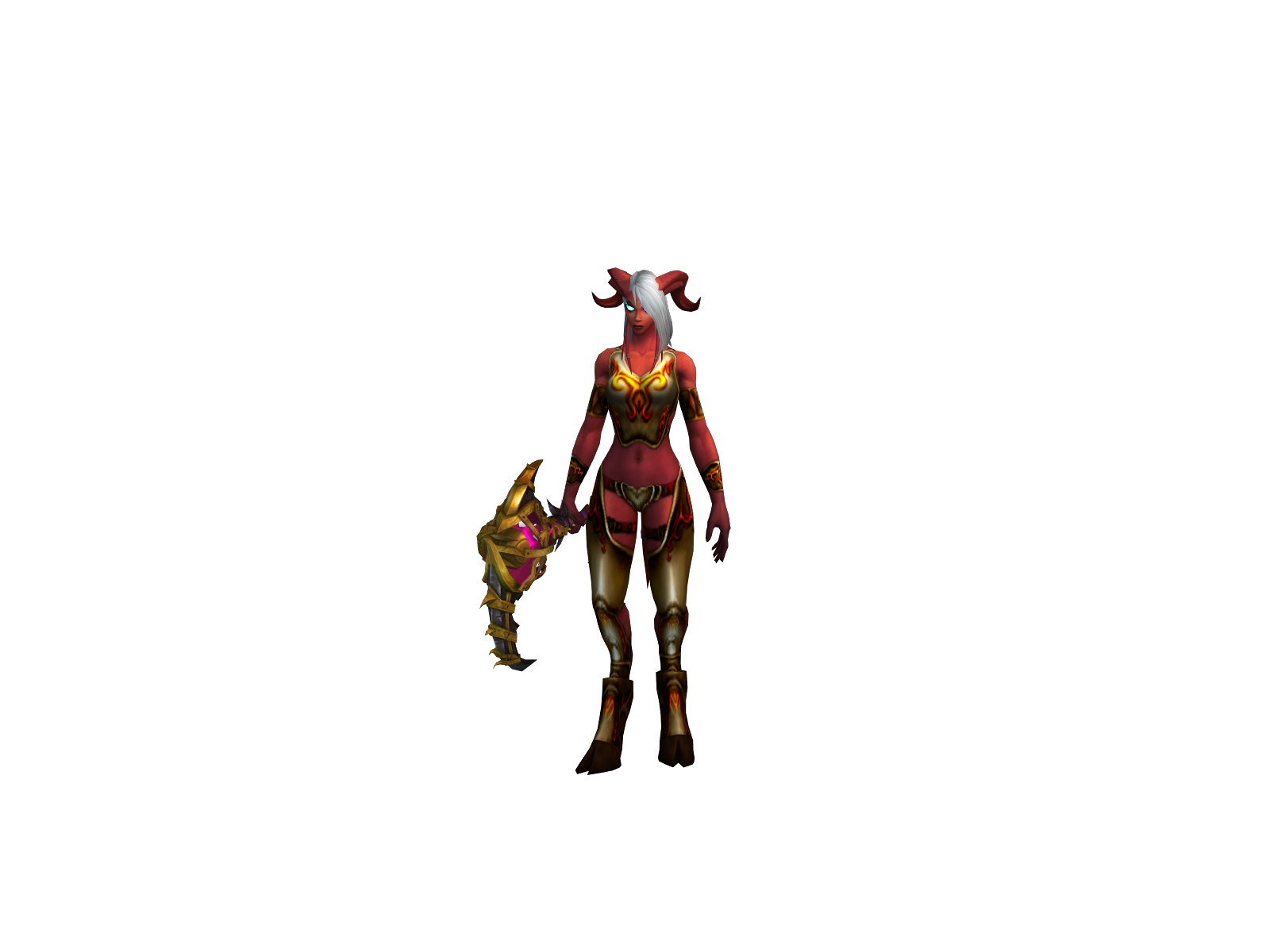 Chachatte 3D character render