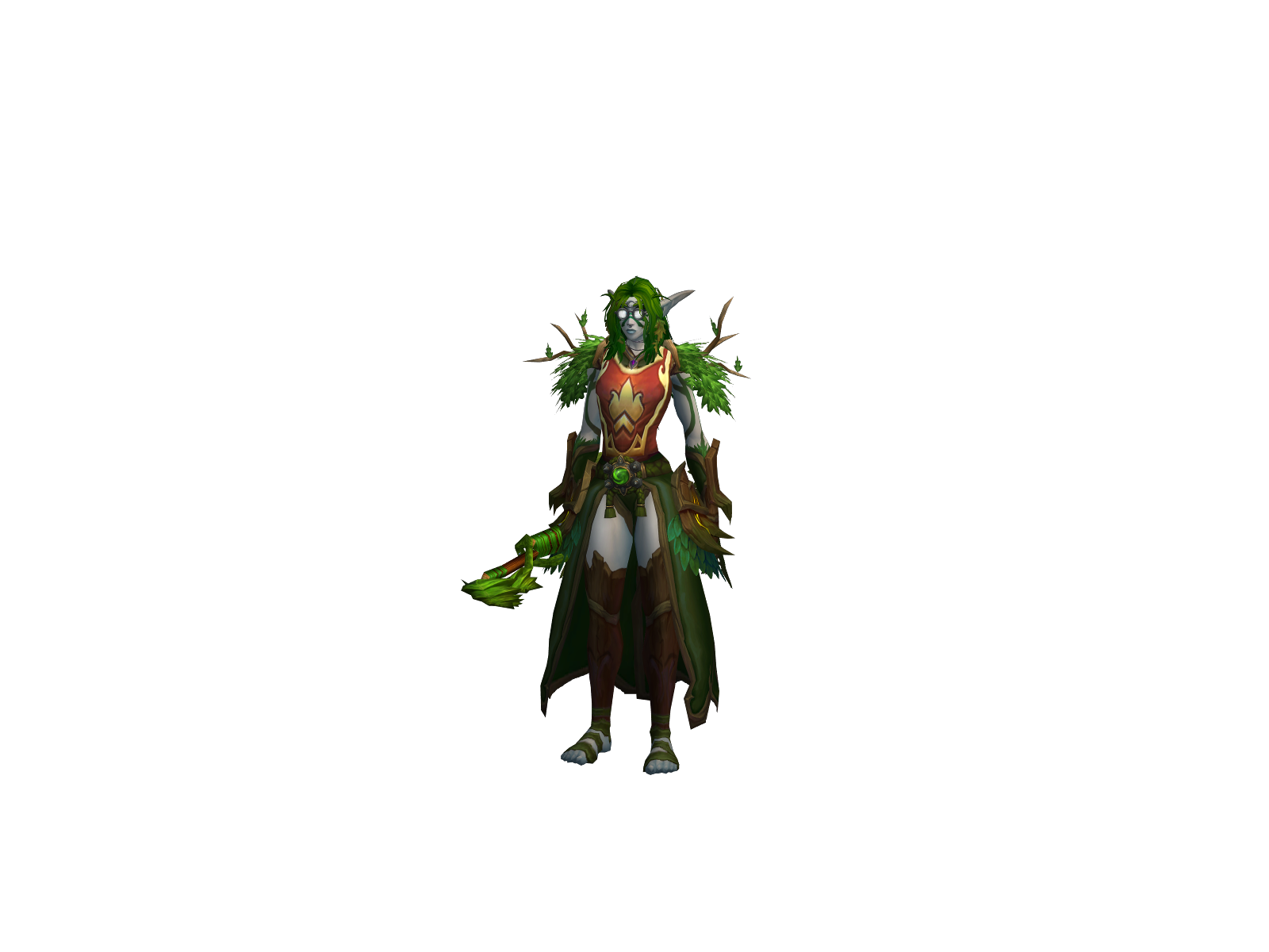 Amillia 3D character render