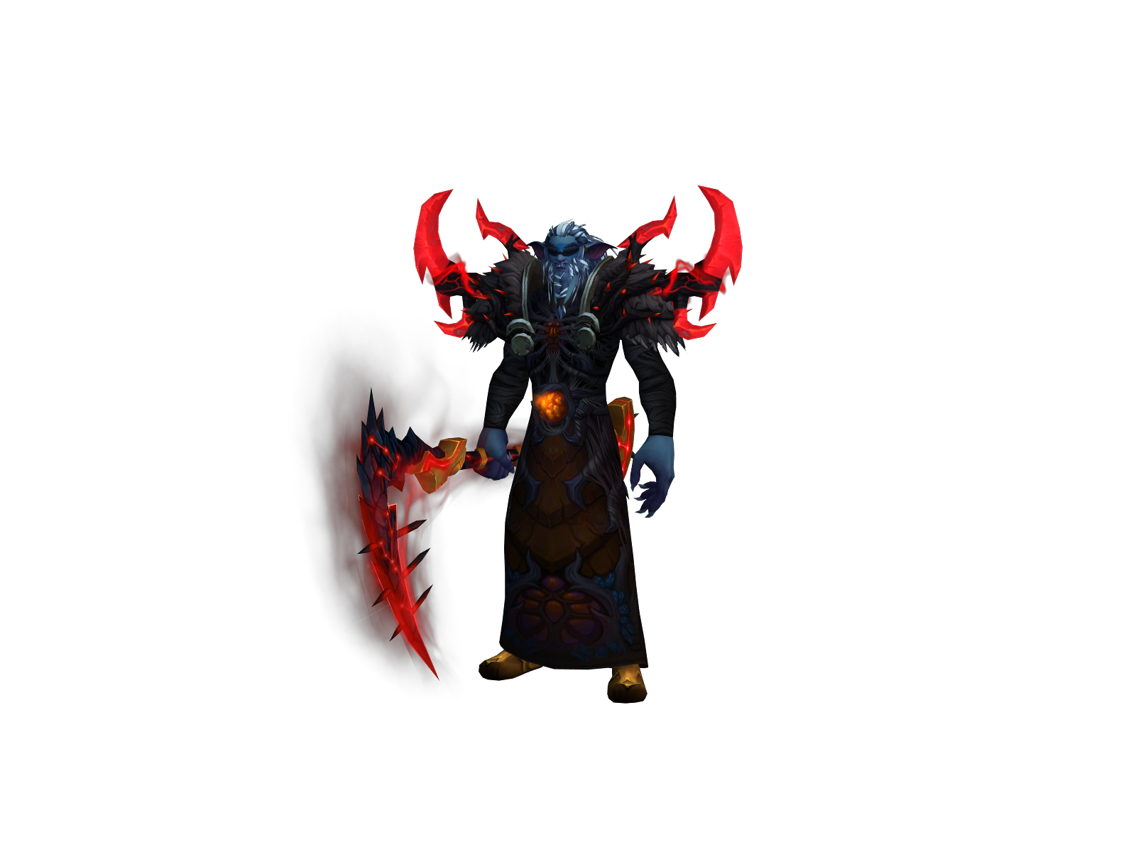 Royo 3D character render