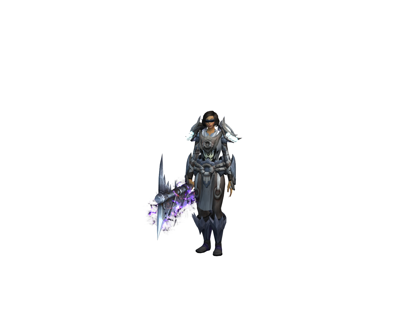 Mnk 3D character render