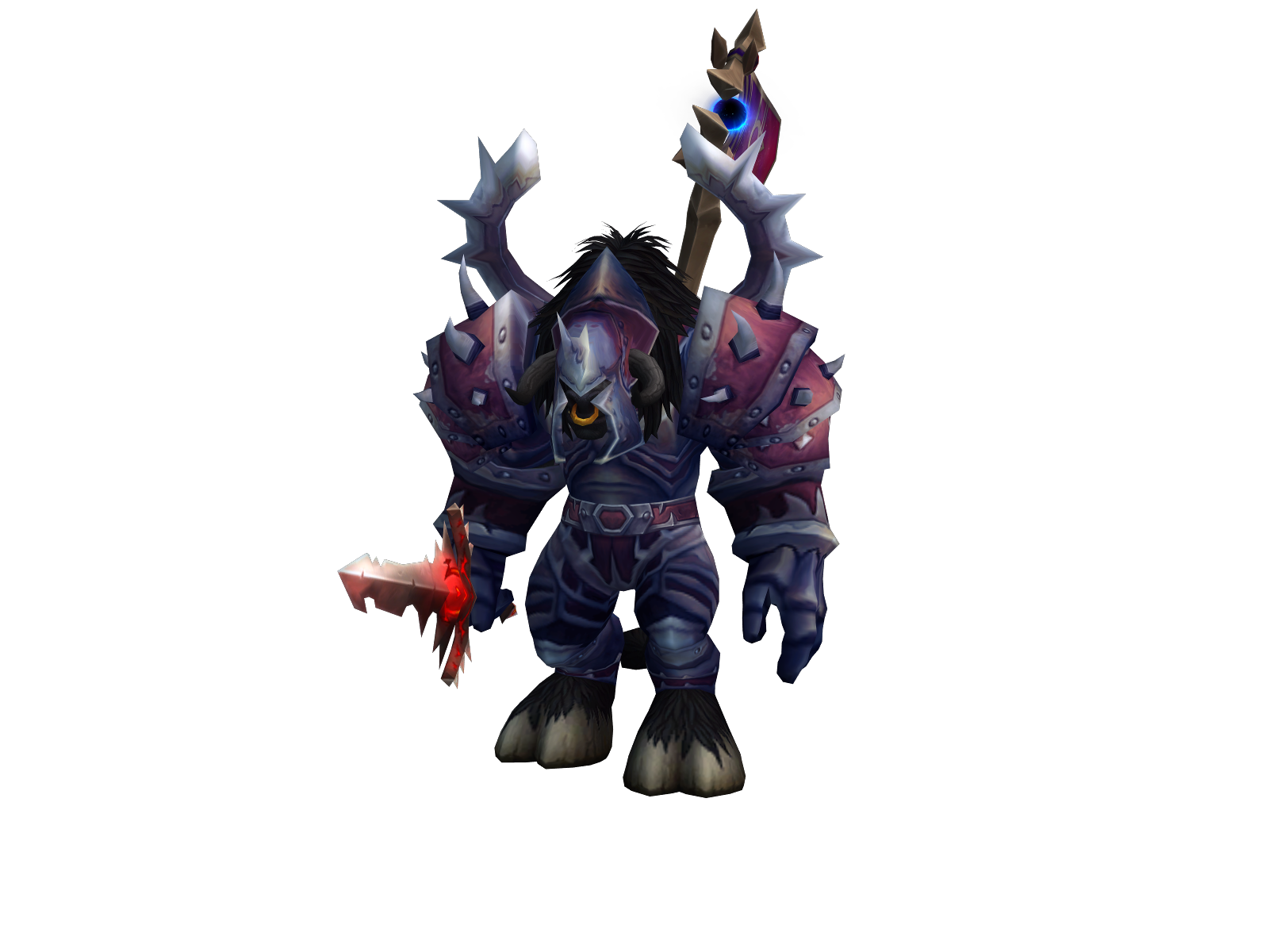 Grossebaf 3D character render