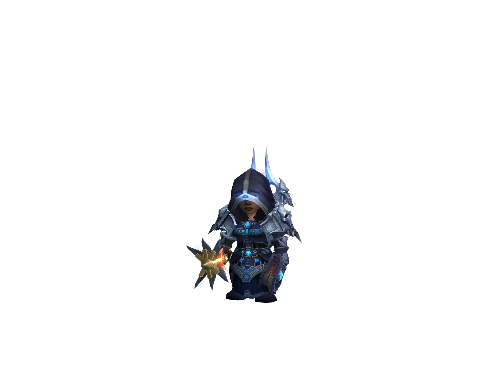 Rävns 3D character render