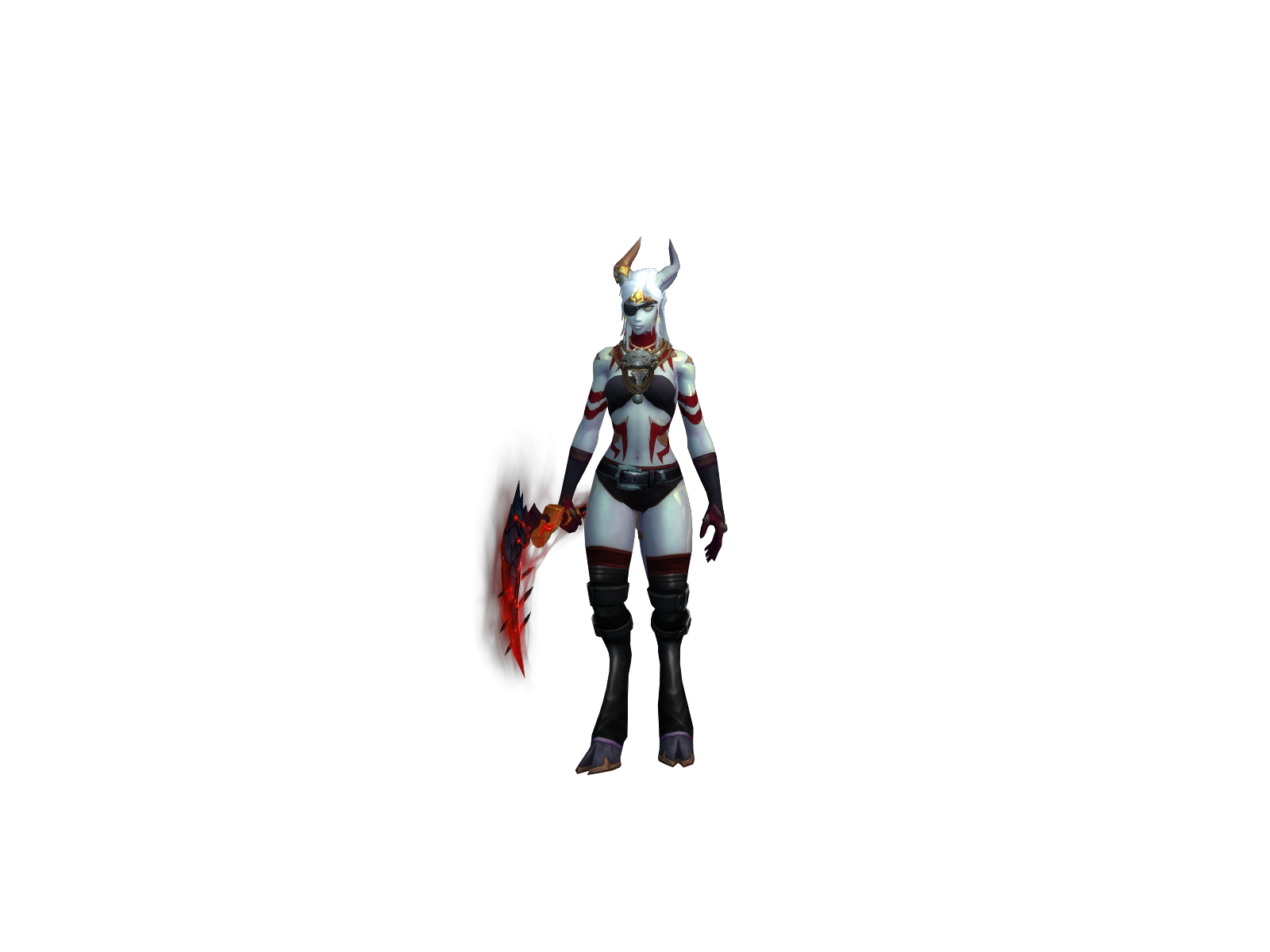 Tiäre 3D character render