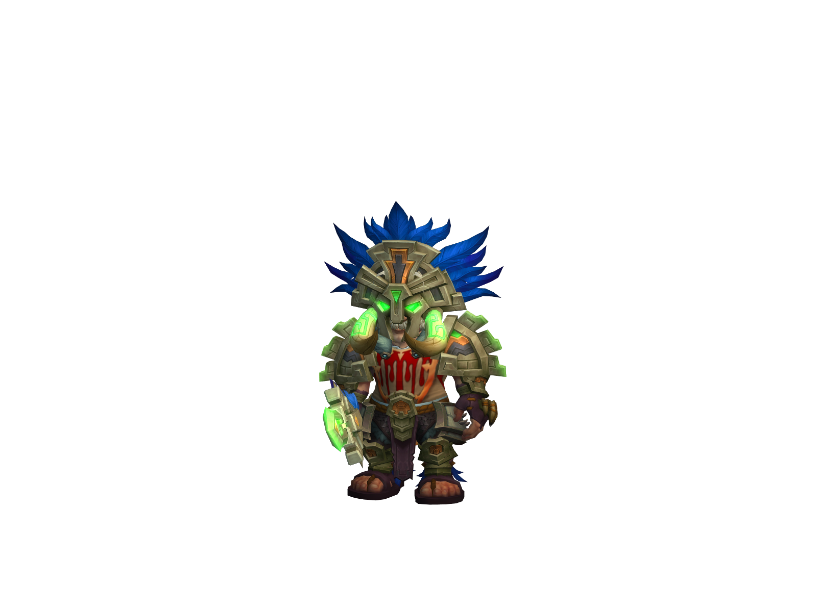 Froliwar 3D character render
