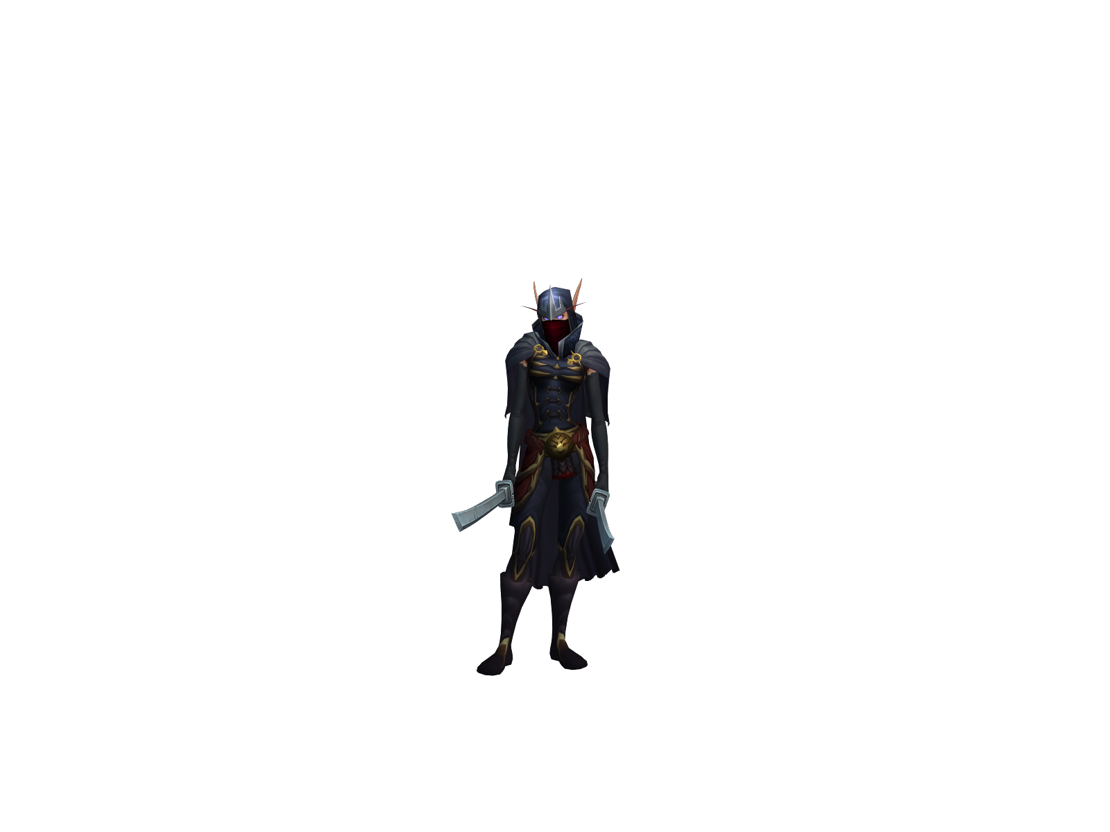 Kalindel 3D character render