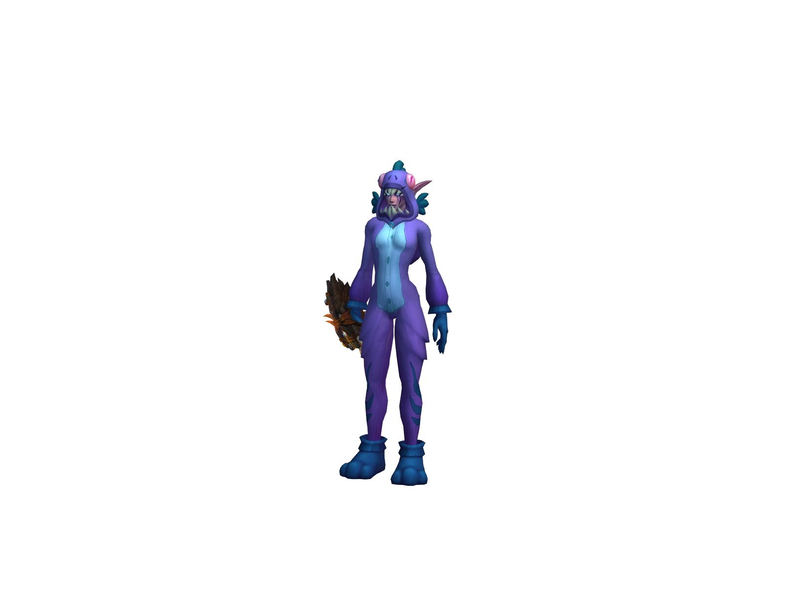 Firbolg 3D character render
