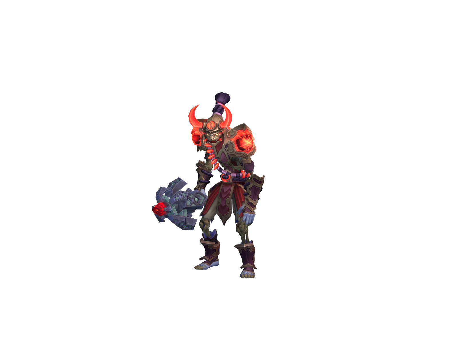 Chaussëeaux 3D character render