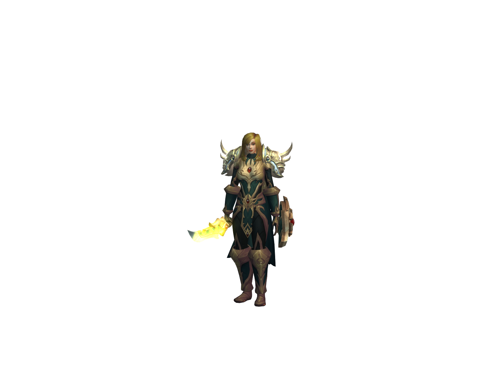Elwîne 3D character render
