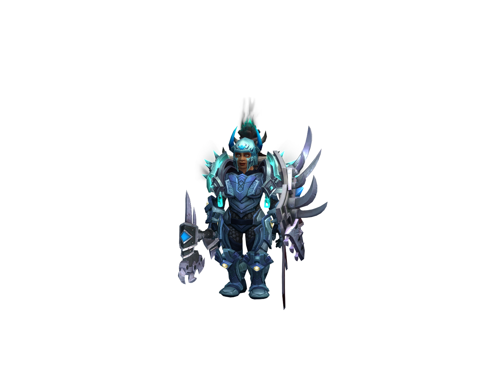 Méstika 3D character render