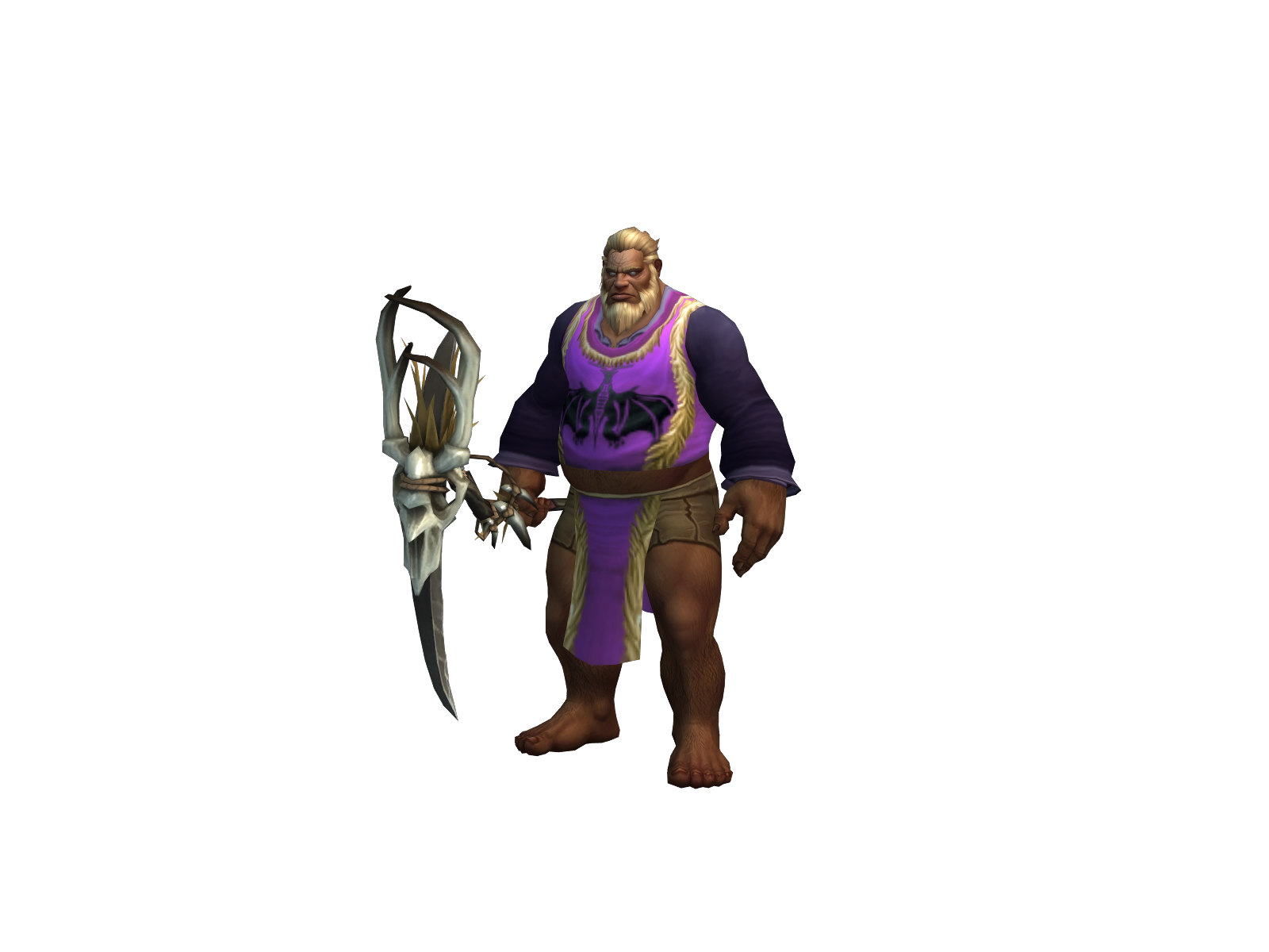 Deceiver 3D character render