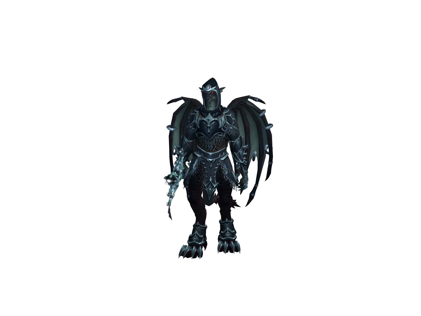Akhekhu 3D character render