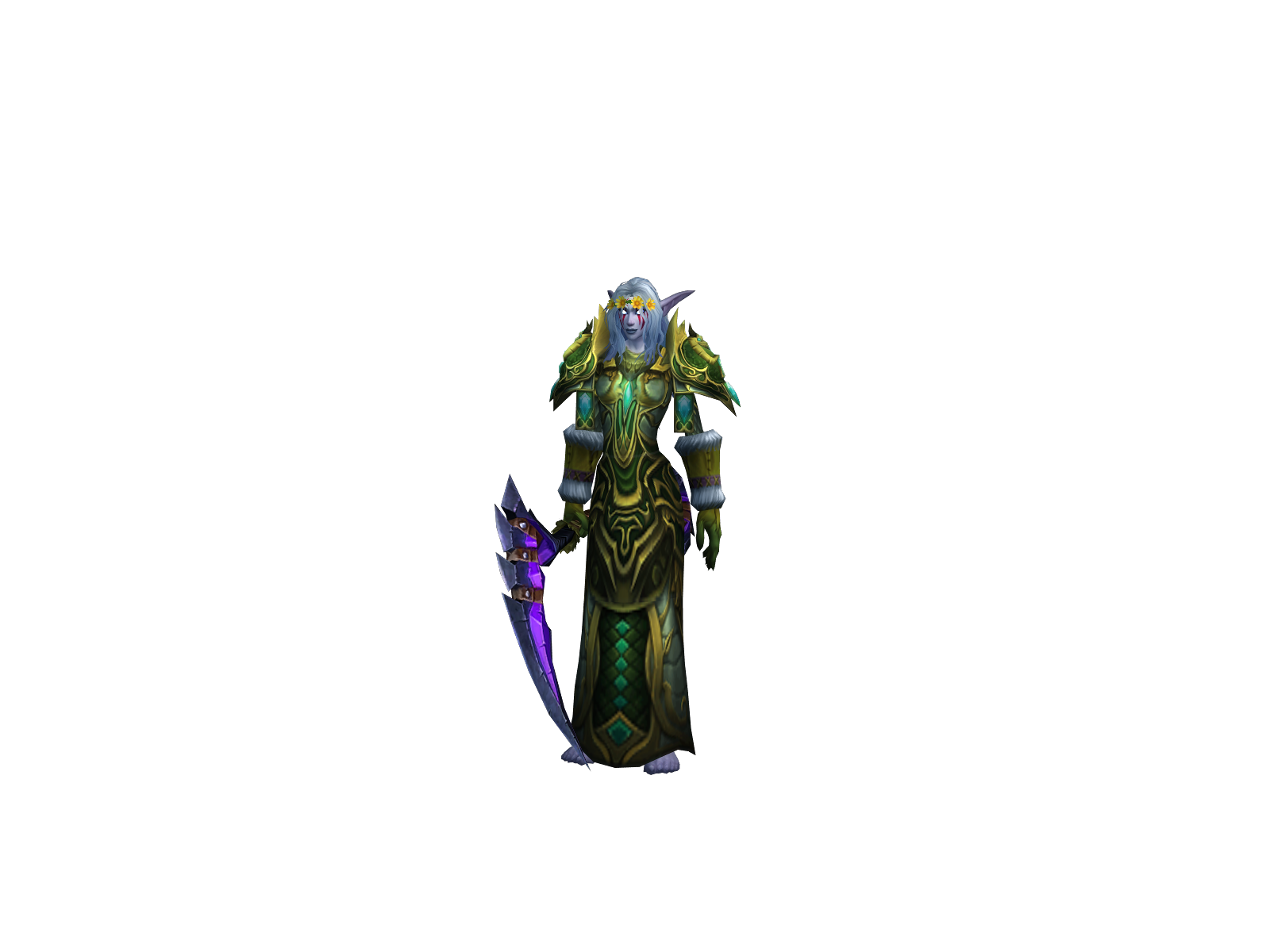 Zowëi 3D character render
