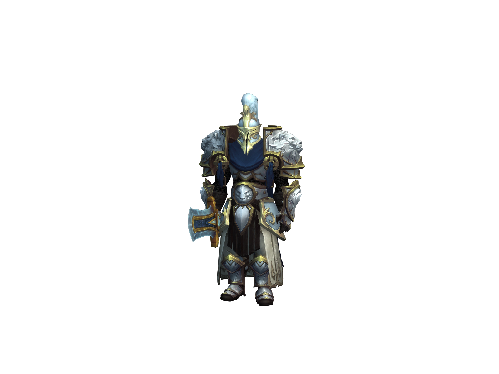 Galâd 3D character render