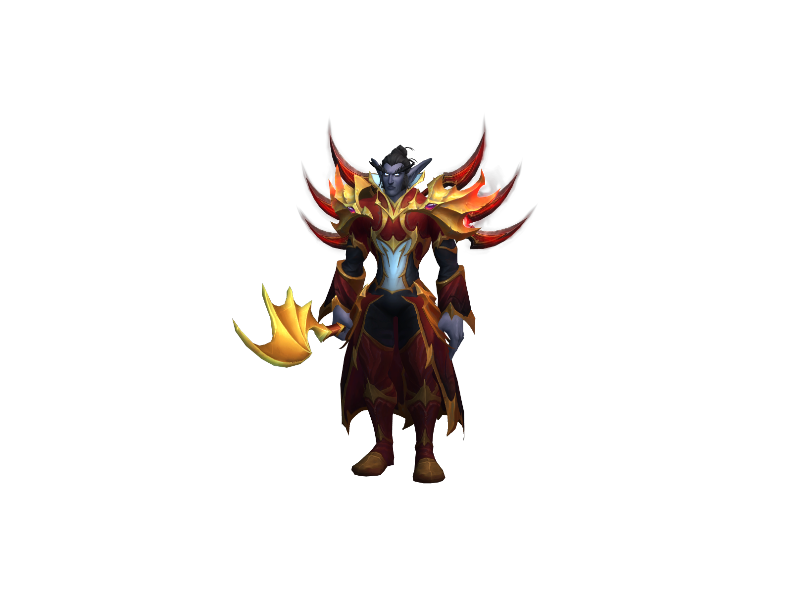 Pamonphir 3D character render