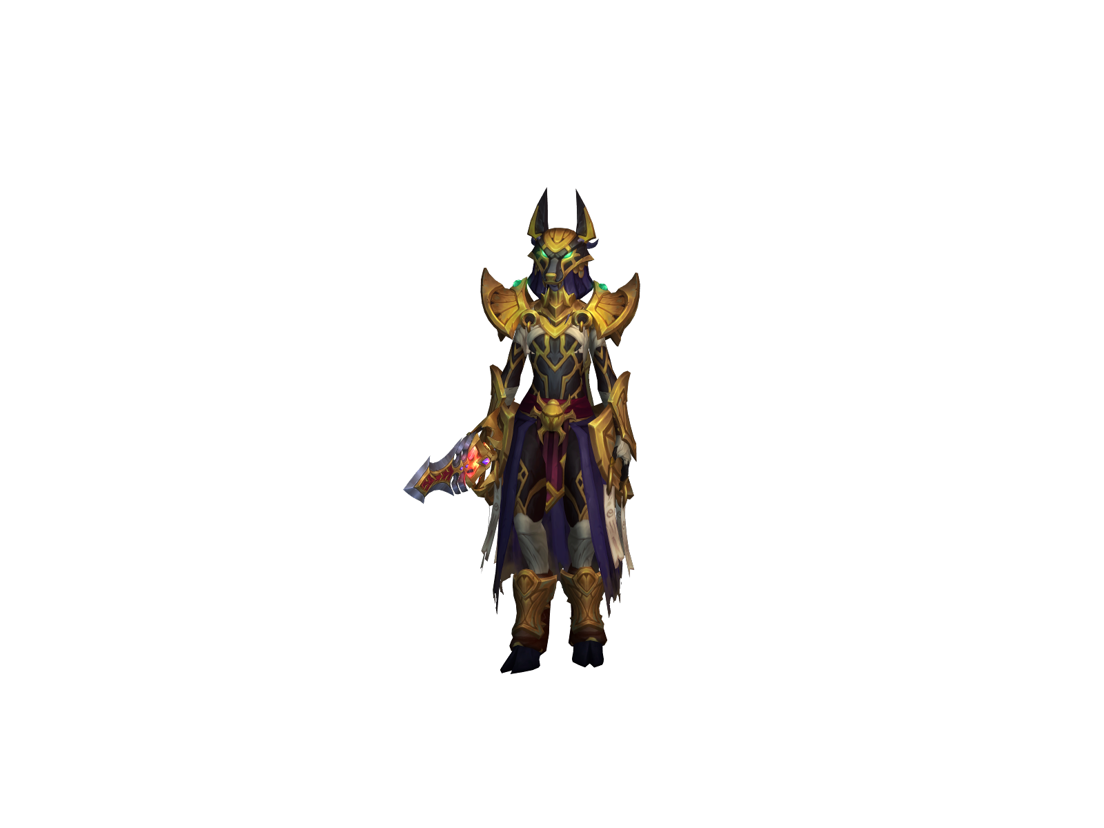 Skrub 3D character render